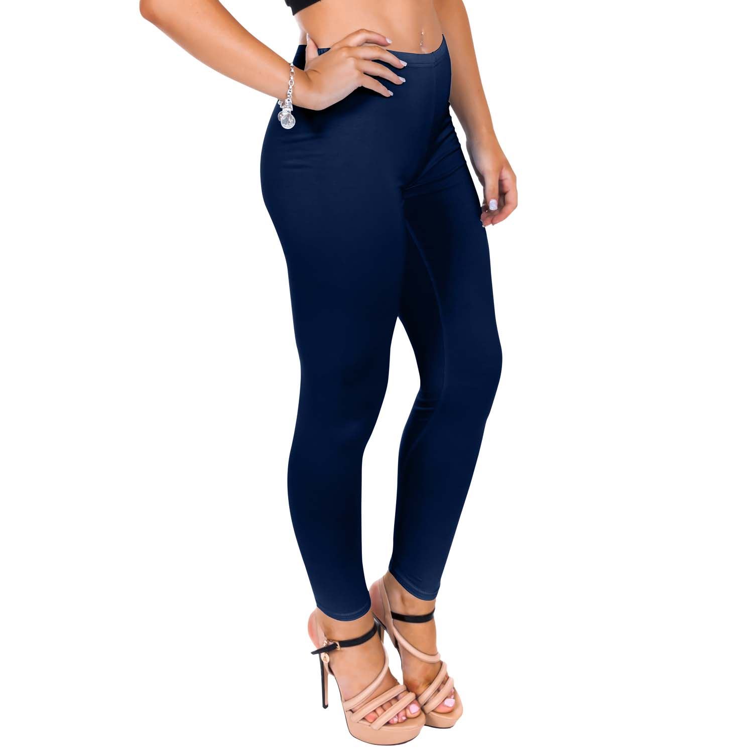 Women Legging Ladies Slim Stretch Gym Yoga Sports Fitness High Waisted Leggings - Picture 70 of 118