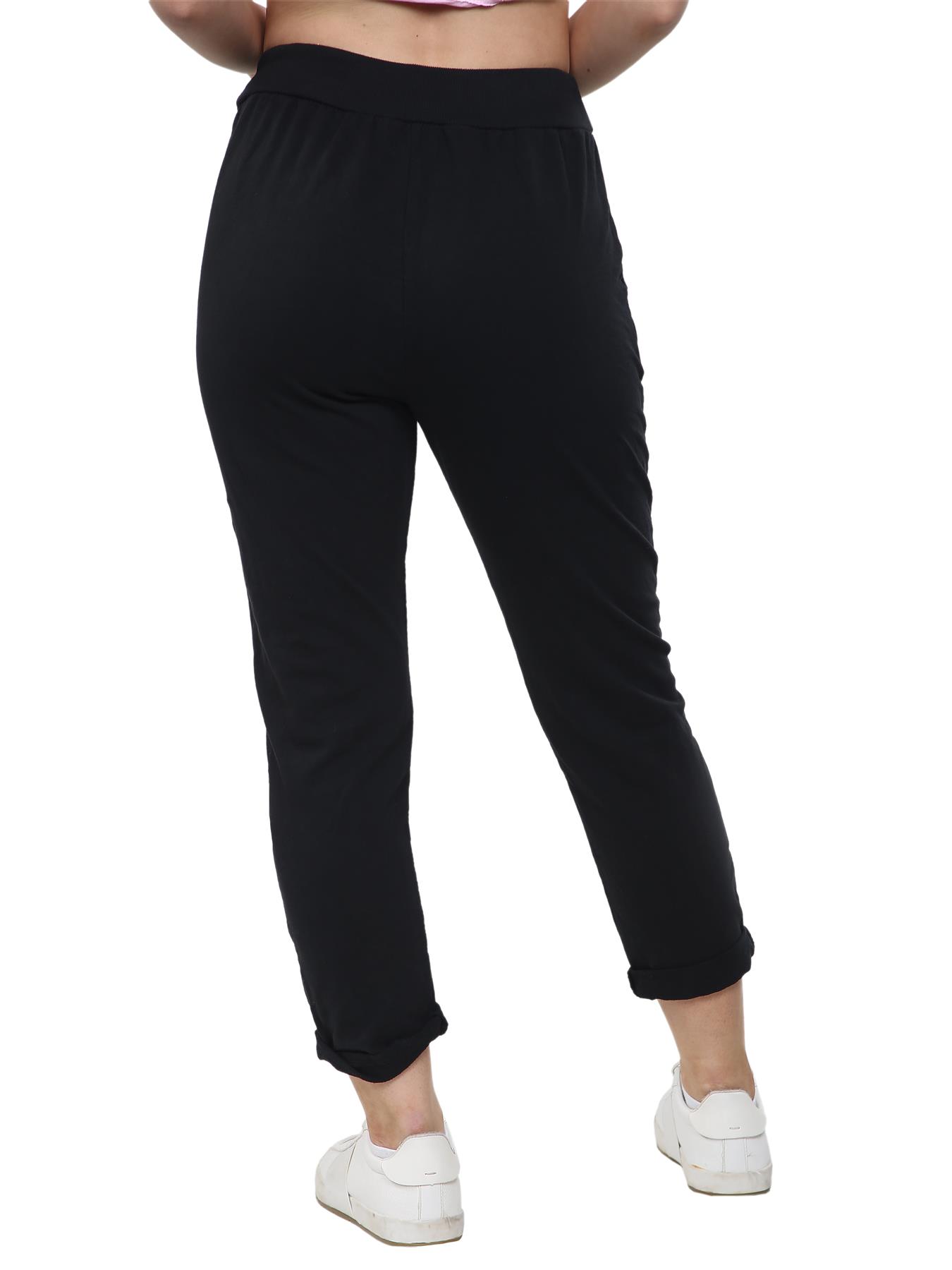 Ladies Tracksuit Bottoms Womens Joggers Trousers Jogging Gym Pants Lounge Wear - Picture 15 of 81