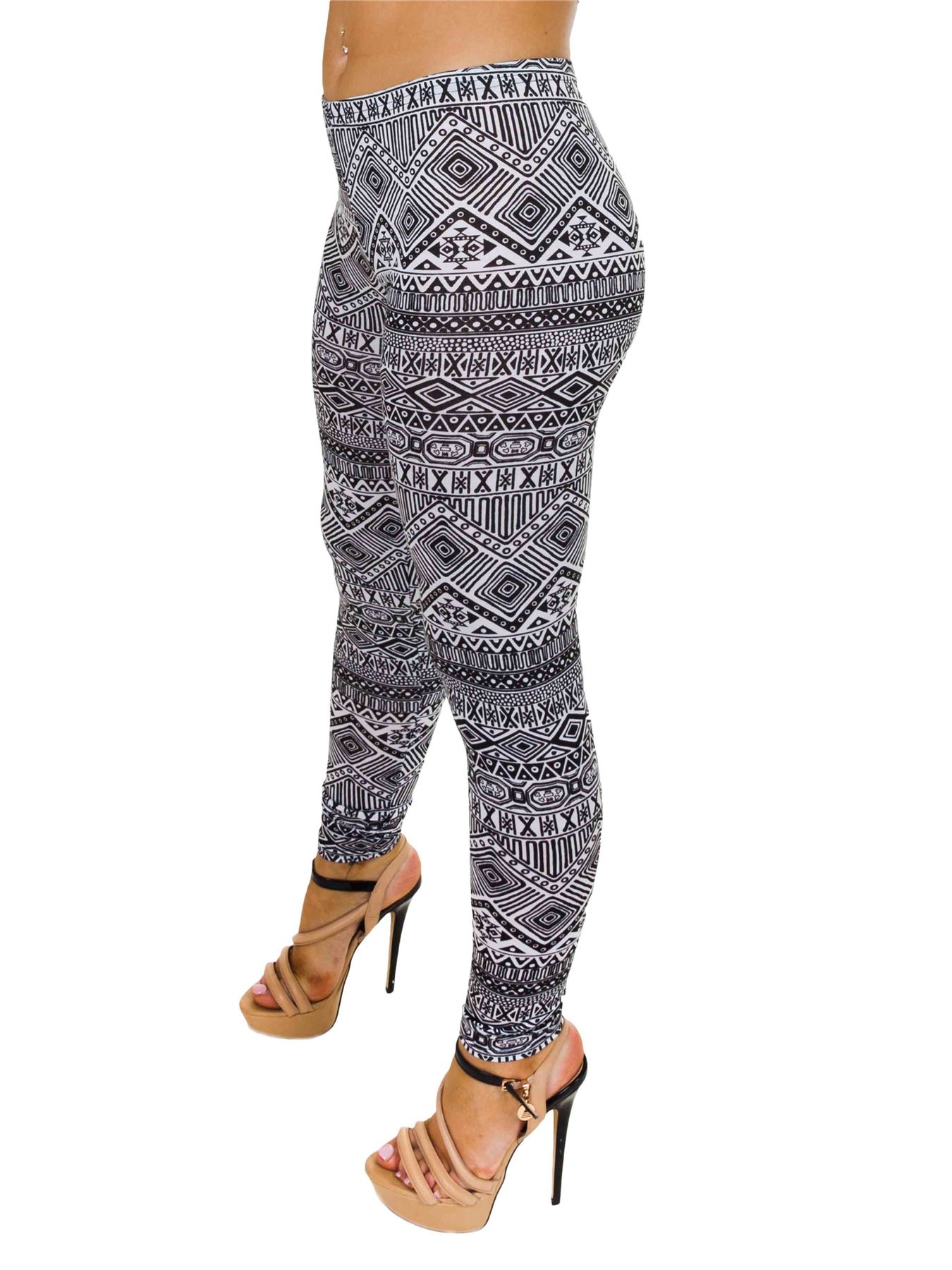 TIK TOK Leggings Ladies Women's Gym Lift High Waist Fitness Yoga Hot Pants NEW - Picture 43 of 63