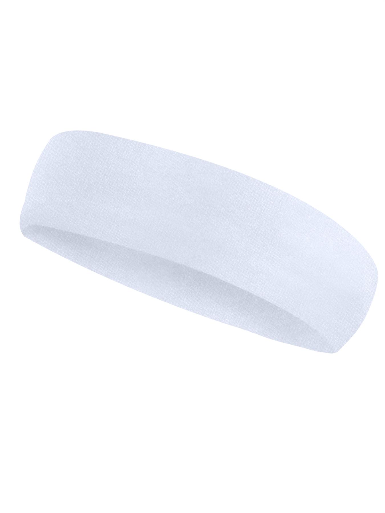 7cm Stretchy Wide Turban Sports Headband Unisex Elastic Gym Yoga Hair Band UK - Picture 31 of 32