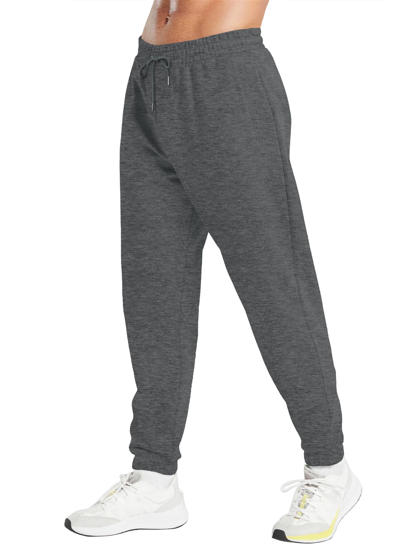 Mens Fleece Joggers Tracksuit Jogging Bottom Loose Fit Sweat Pants - Picture 11 of 11