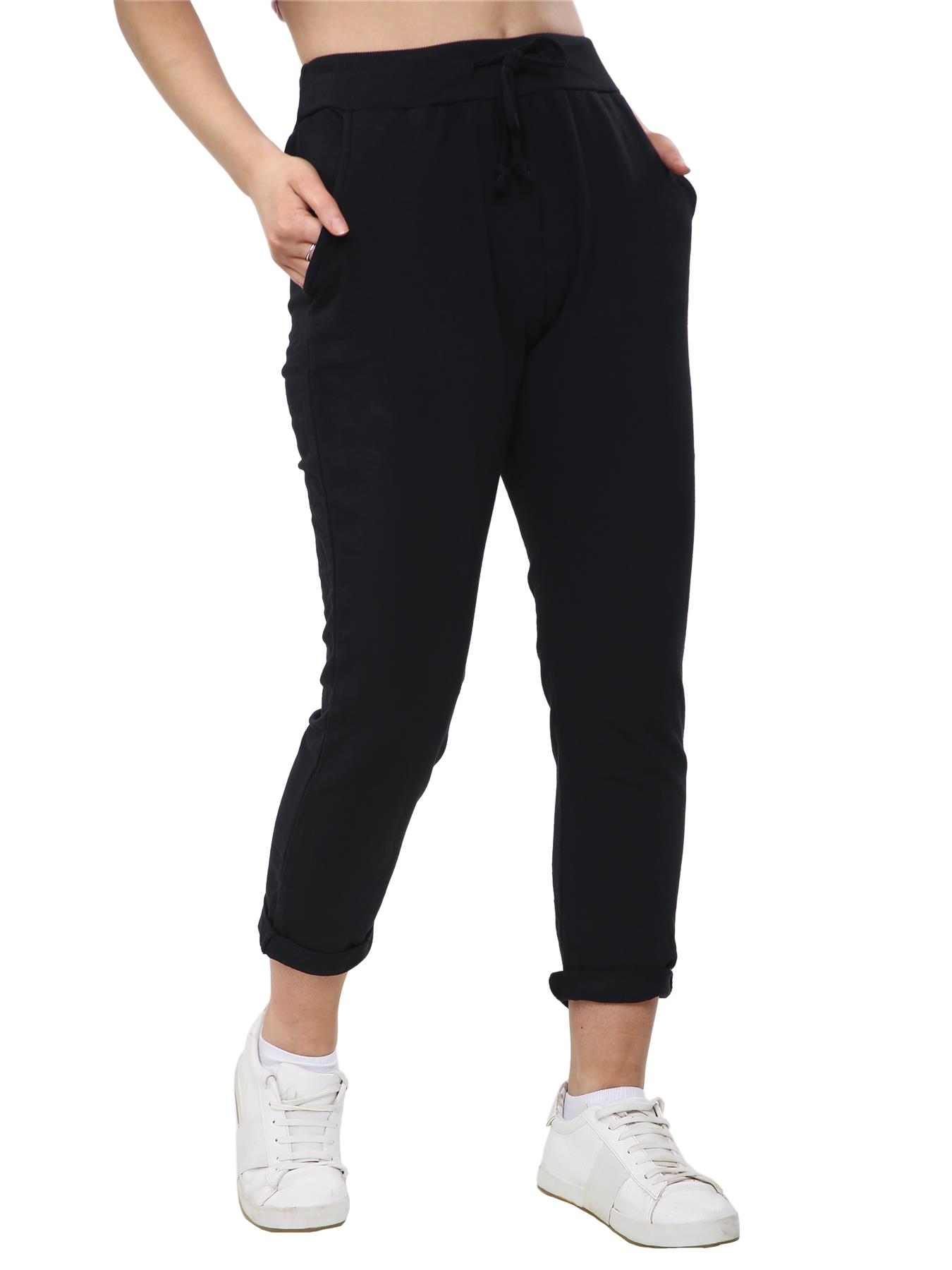 Ladies Tracksuit Bottoms Womens Joggers Trousers Jogging Gym Pants Lounge Wear - Picture 14 of 81