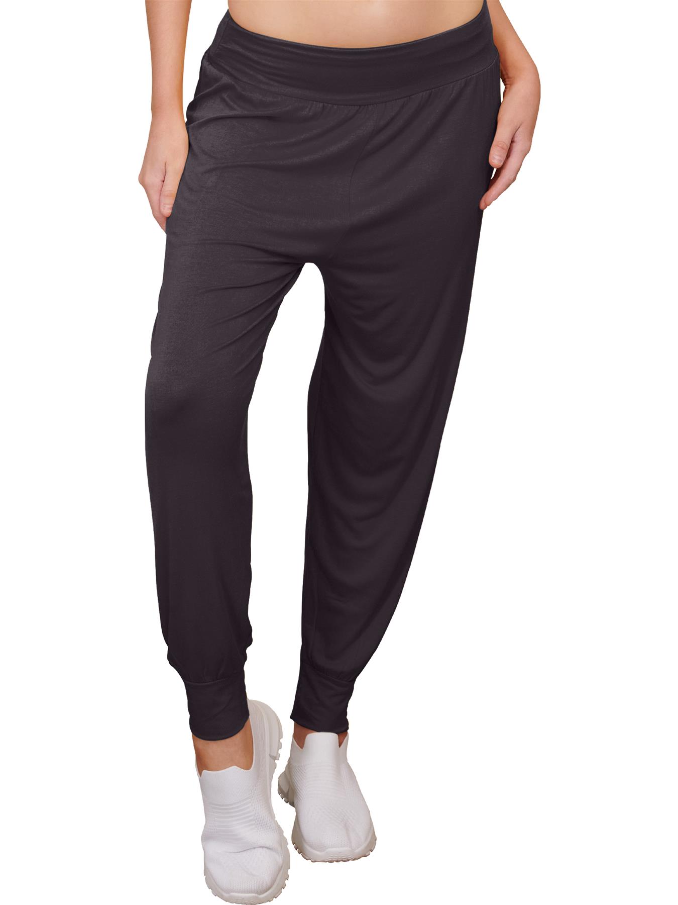 Womens Harem Ali Baba Full Pants Trousers Ladies Baggy Hareem Leggings Plus Size - Picture 42 of 143