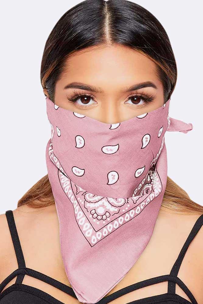 Paisley Bandana Cotton Scarf Headband Head Wear Mouth Protection Wrap Band Lot - Picture 44 of 63