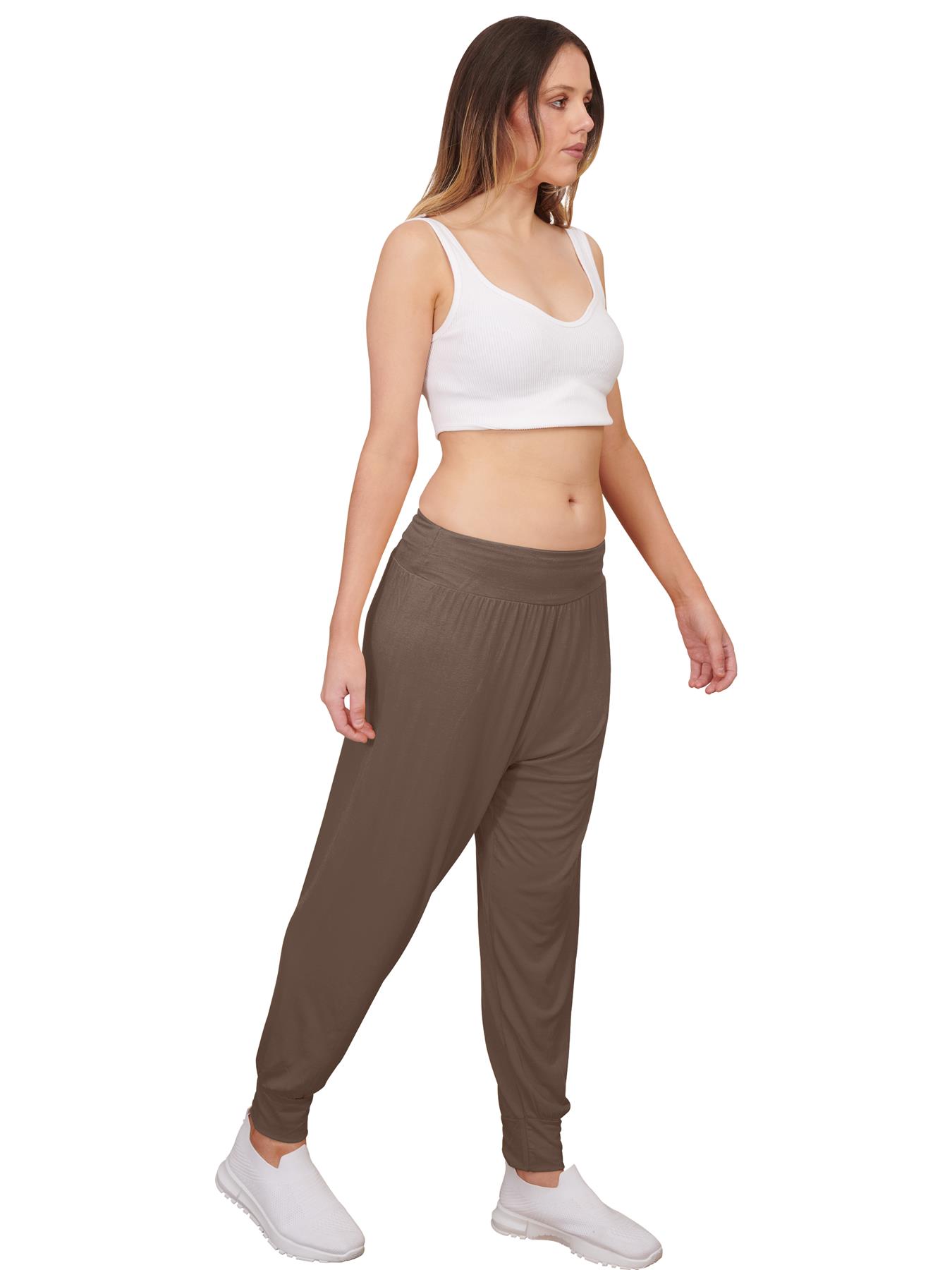 Womens Harem Ali Baba Full Pants Trousers Ladies Baggy Hareem Leggings Plus Size - Picture 79 of 143