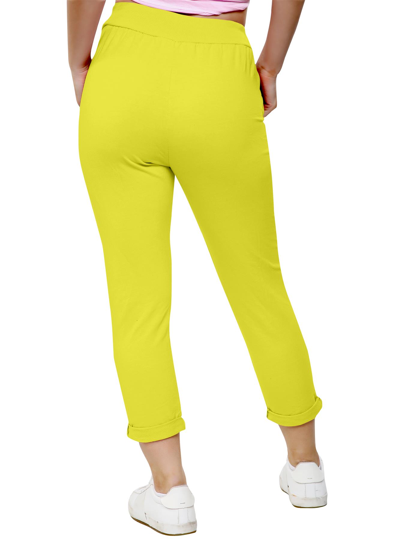 Women's Athletic Italian Trouser Pants for Active Yoga Comfy Jogging Bottoms - Picture 27 of 44