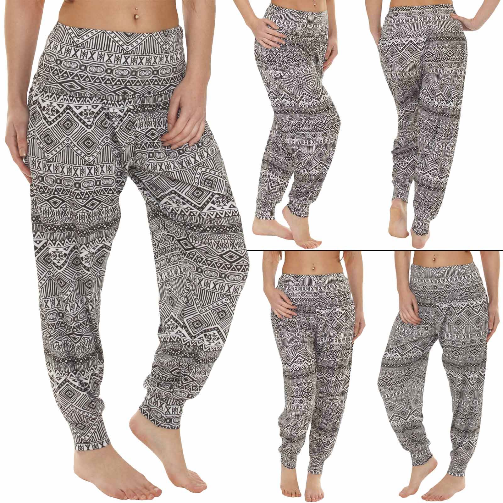 pantalones harem mujer