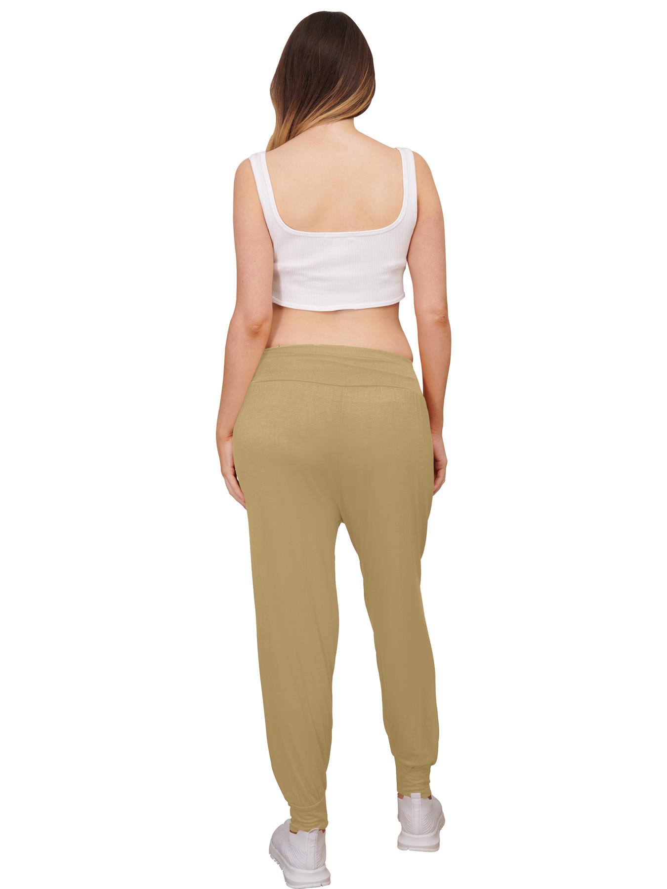 Womens Harem Ali Baba Full Pants Trousers Ladies Baggy Hareem Leggings Plus Size - Picture 34 of 143