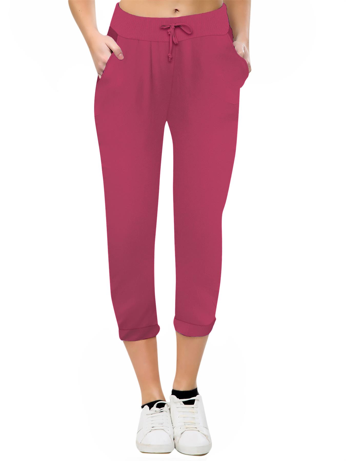 Ladies Tracksuit Bottoms Womens Joggers Trousers Jogging Gym Pants Lounge Wear - Picture 79 of 81