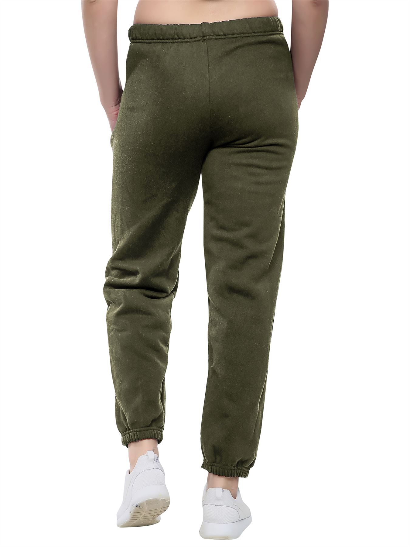 Kids Jogging Bottoms Warm Fleece Plain Joggers Bottom Pant 2 - 13 Years - Picture 12 of 41