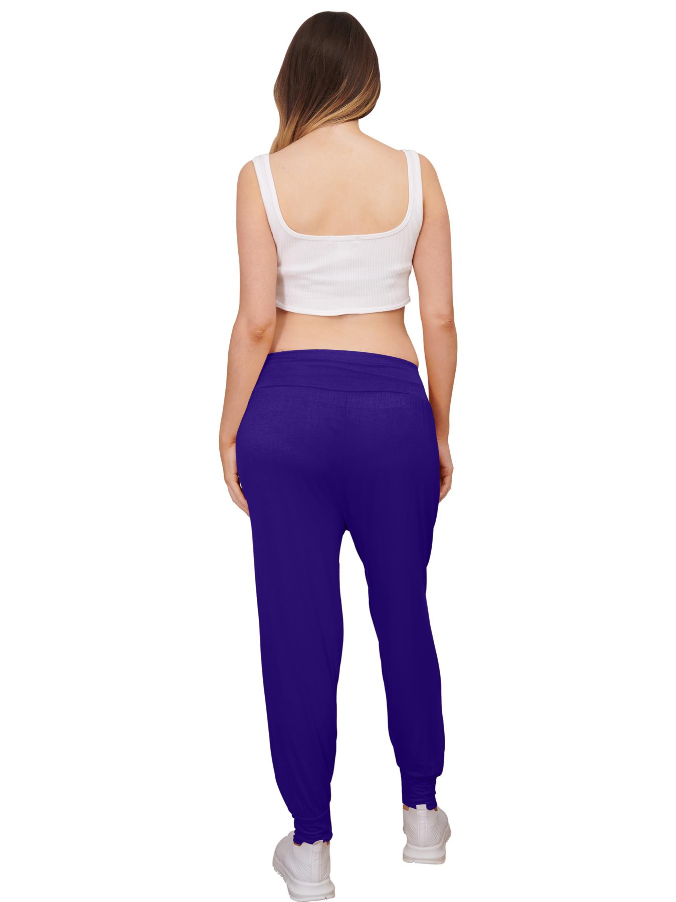 Womens Harem Ali Baba Full Pants Trousers Ladies Baggy Hareem Leggings Plus Size - Picture 98 of 143