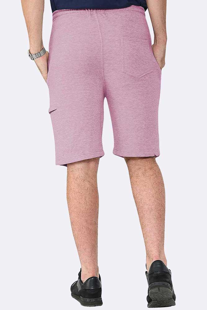 Mens Fleece Jogger Shorts Jersey Jogging Elasticated Waist Summer Gym Shorts - Picture 24 of 32
