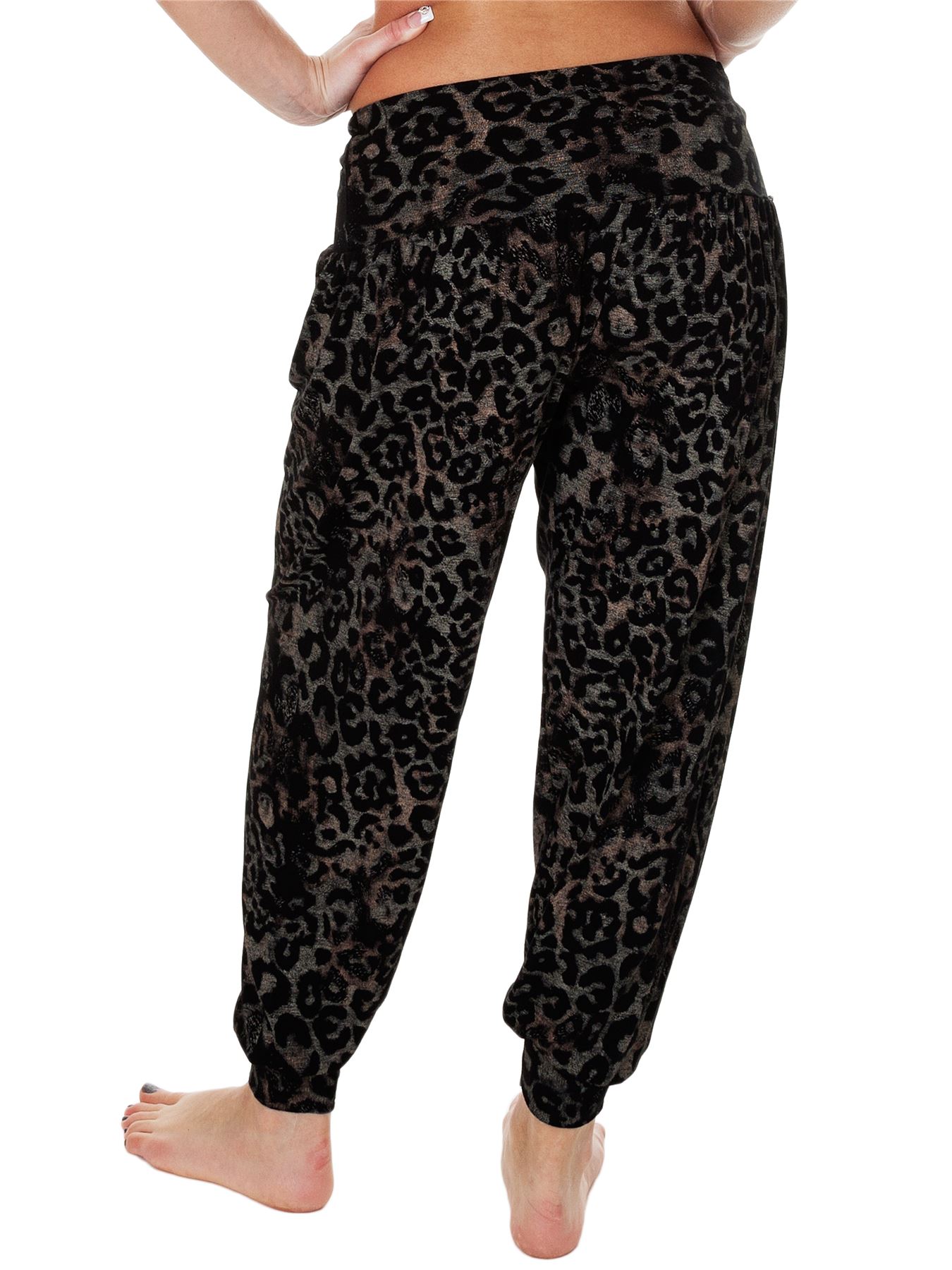 Womens Harem Ali Baba Full Pants Trousers Ladies Baggy Hareem Leggings Plus Size - Picture 21 of 143