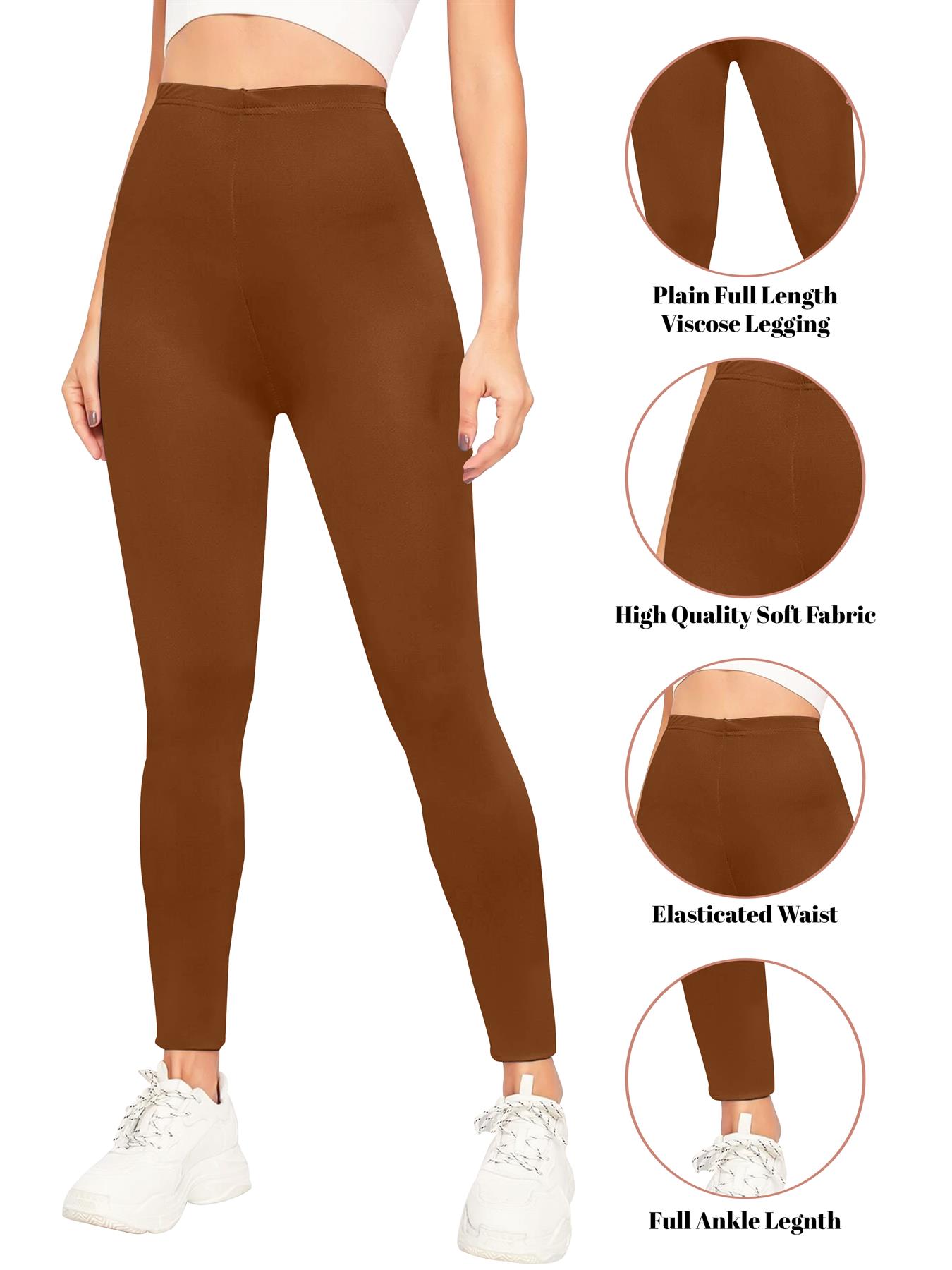 Women Legging Ladies Slim Stretch Gym Yoga Sports Fitness High Waisted Leggings - Picture 80 of 118
