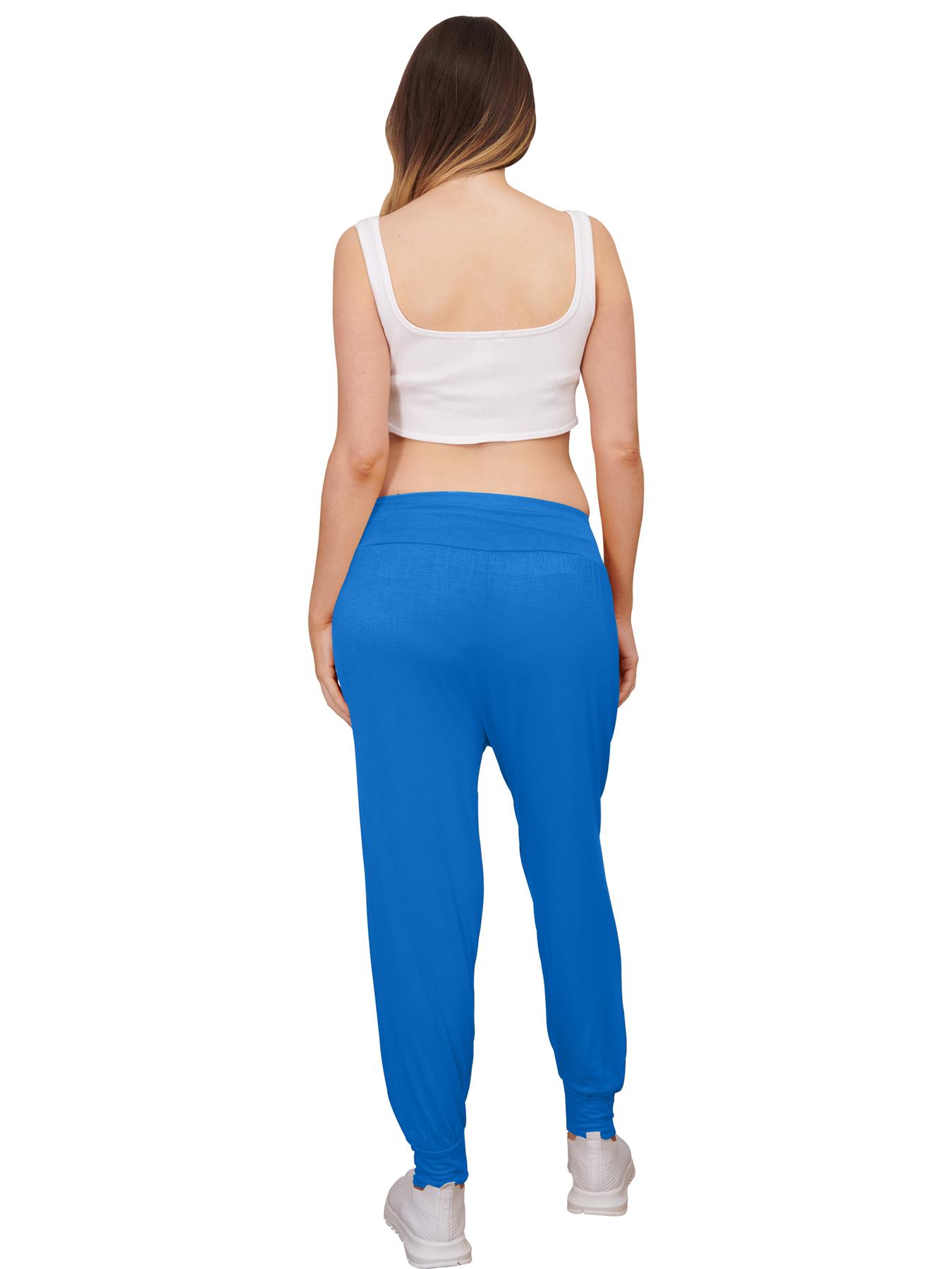 Womens Harem Ali Baba Full Pants Trousers Ladies Baggy Hareem Leggings Plus Size - Picture 140 of 143