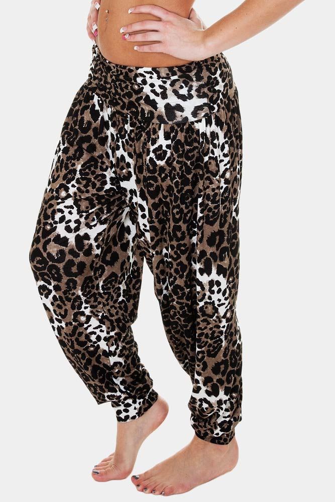 Womens Harem Ali Baba Full Pants Trousers Ladies Baggy Hareem Leggings Plus Size - Picture 29 of 143