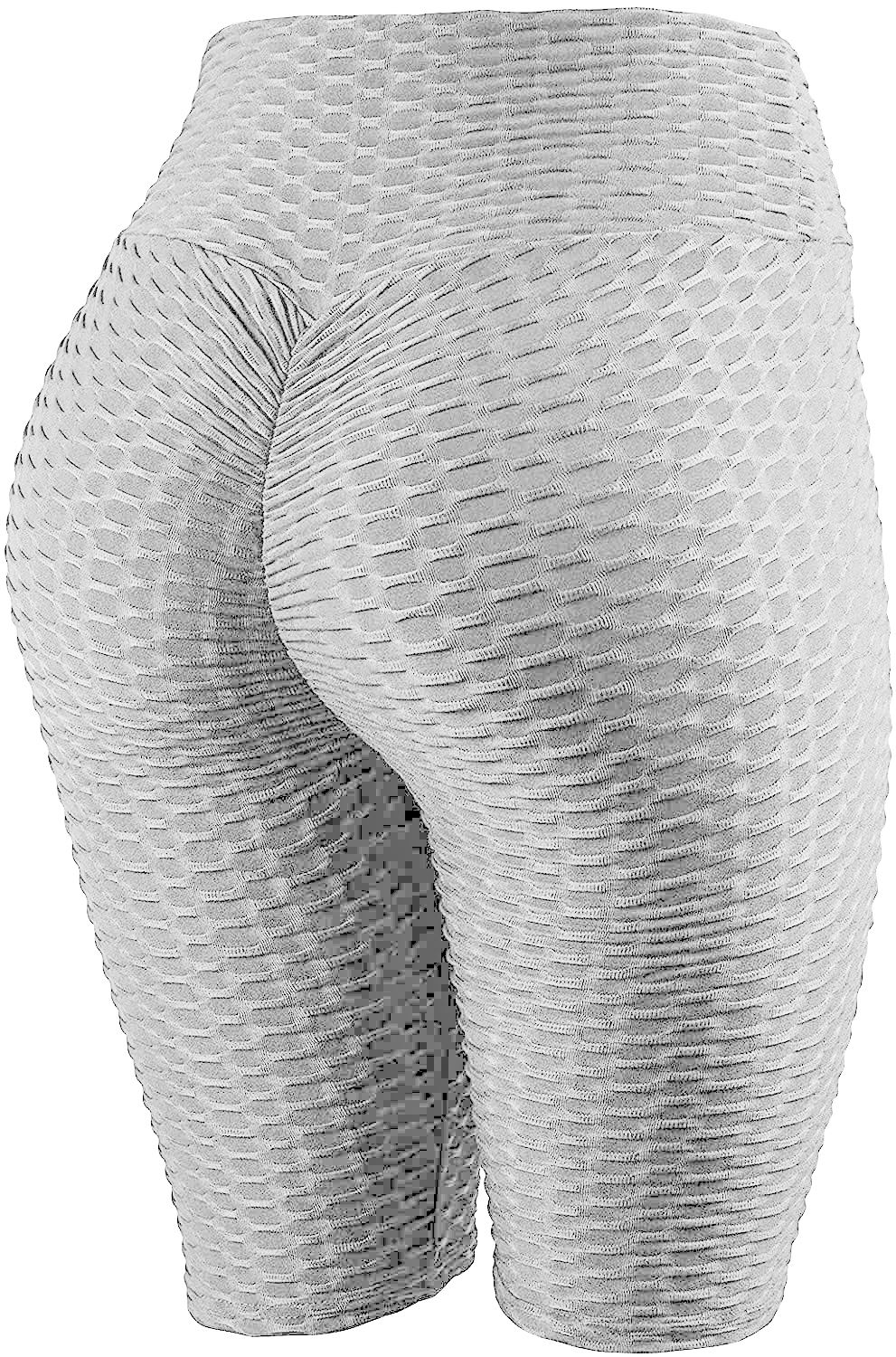 Pantalones cortos de ciclismo súper elásticos de cintura alta para mujer deportes fitness pantalones cortos de yoga - Imagen 14 de 87