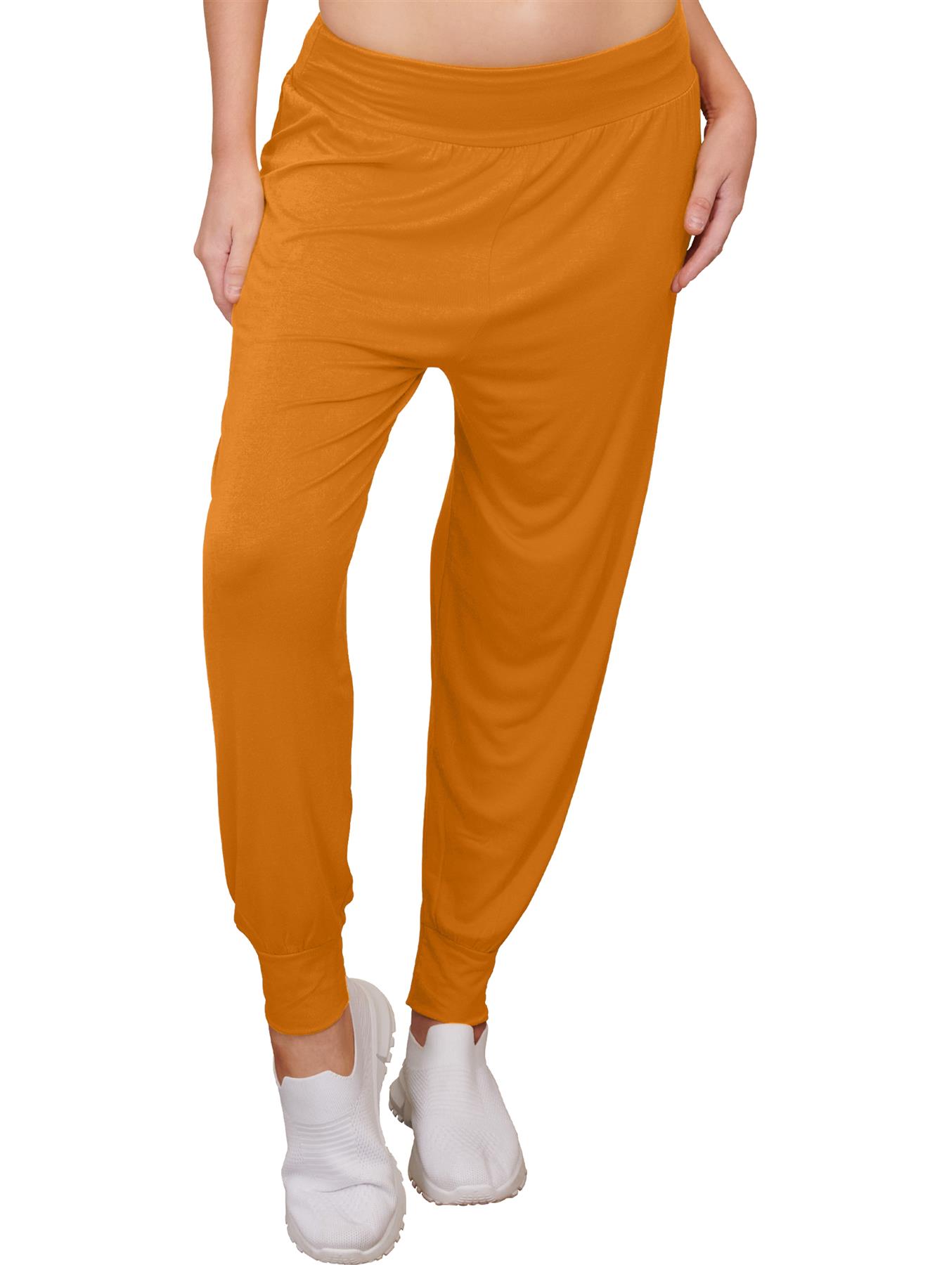 Womens Harem Ali Baba Full Pants Trousers Ladies Baggy Hareem Leggings Plus Size - Picture 84 of 143