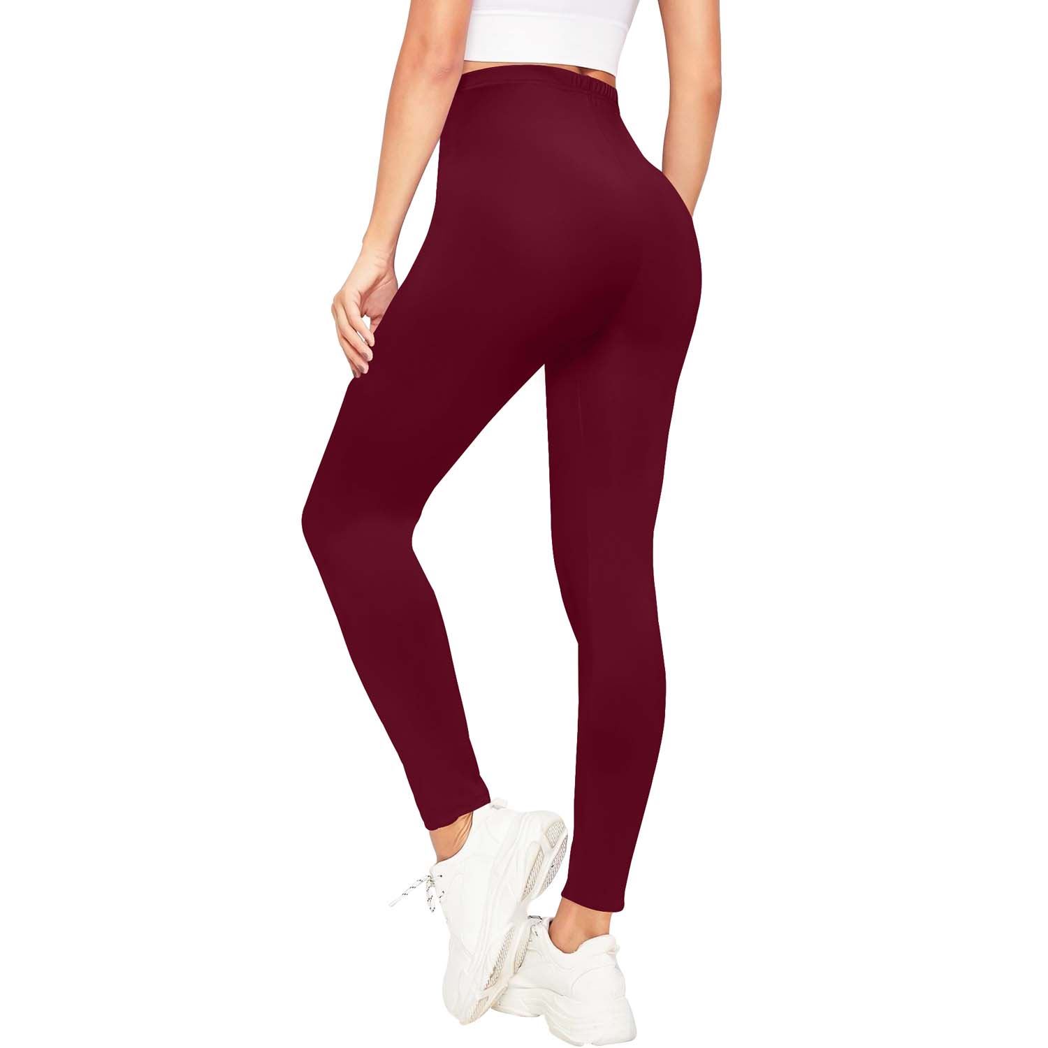 TIK TOK Leggings Ladies Women's Gym Lift High Waist Fitness Yoga Hot Pants NEW - Picture 63 of 63
