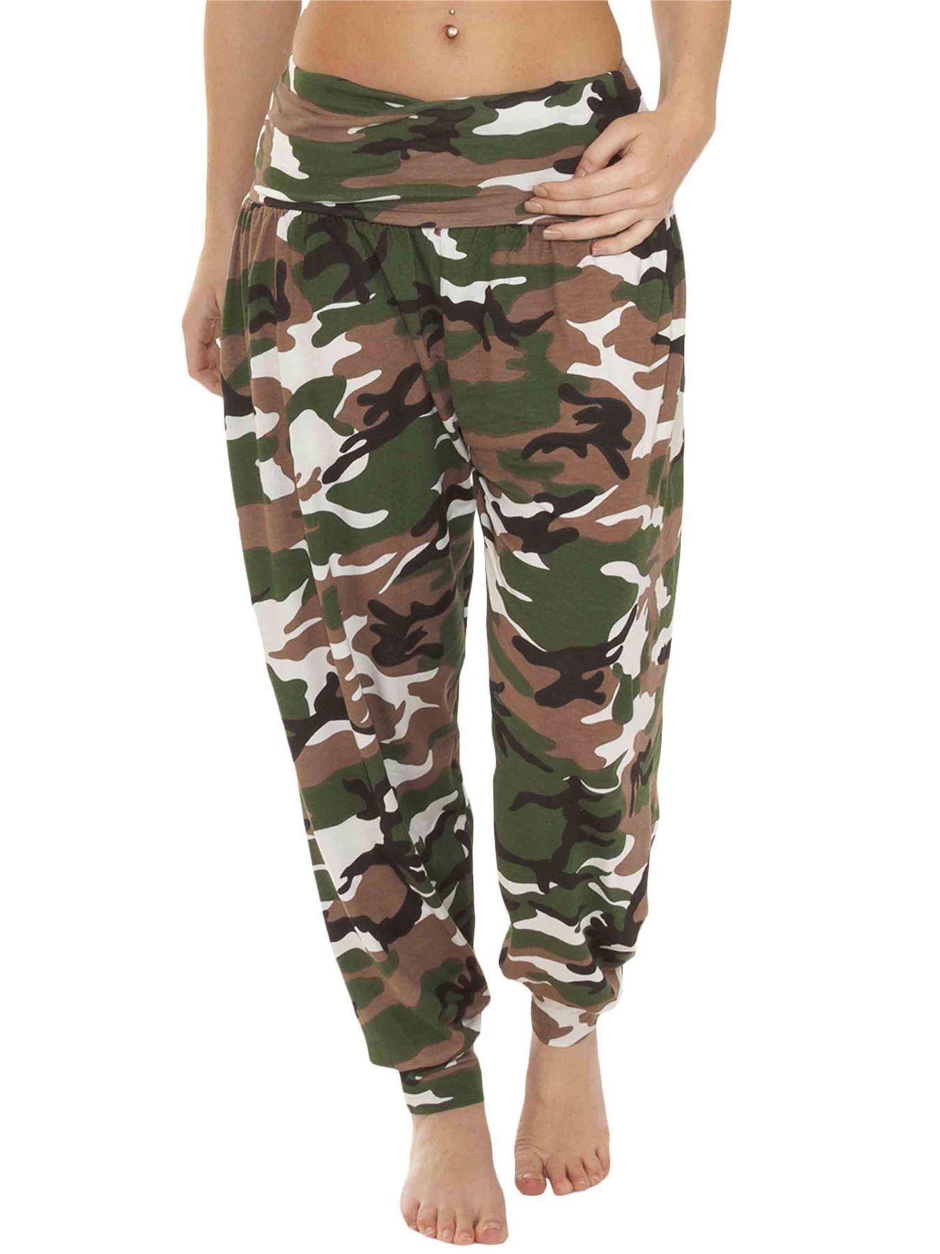 Womens Harem Ali Baba Full Pants Trousers Ladies Baggy Hareem Leggings Plus Size - Picture 39 of 143