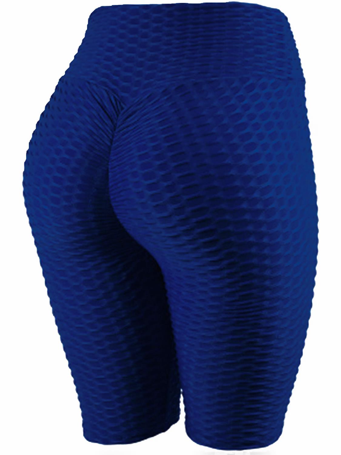 Pantalones cortos de ciclismo súper elásticos de cintura alta para mujer deportes fitness pantalones cortos de yoga - Imagen 11 de 87
