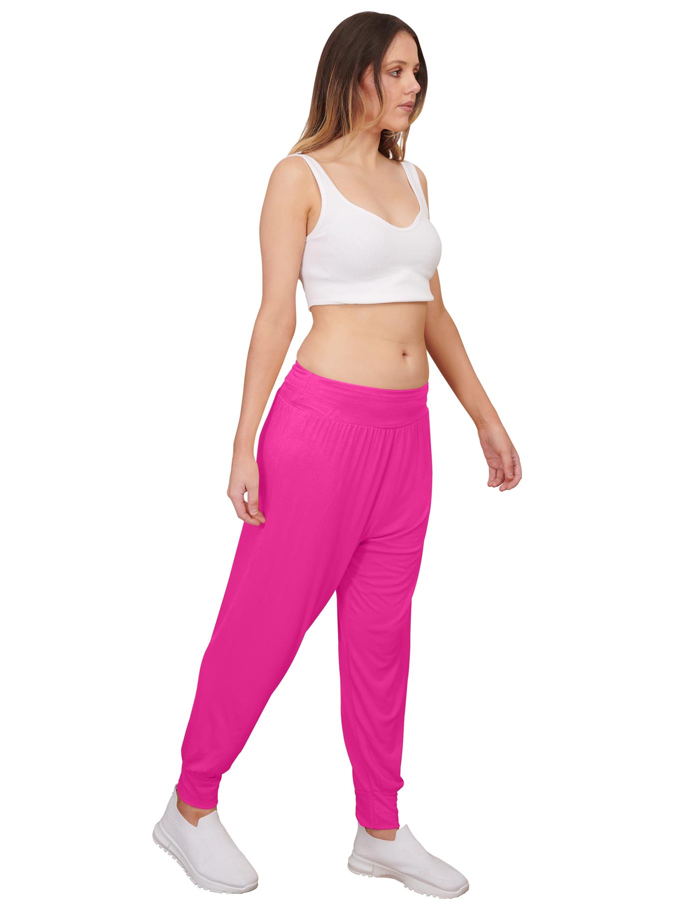 Womens Harem Ali Baba Full Pants Trousers Ladies Baggy Hareem Leggings Plus Size - Picture 61 of 143