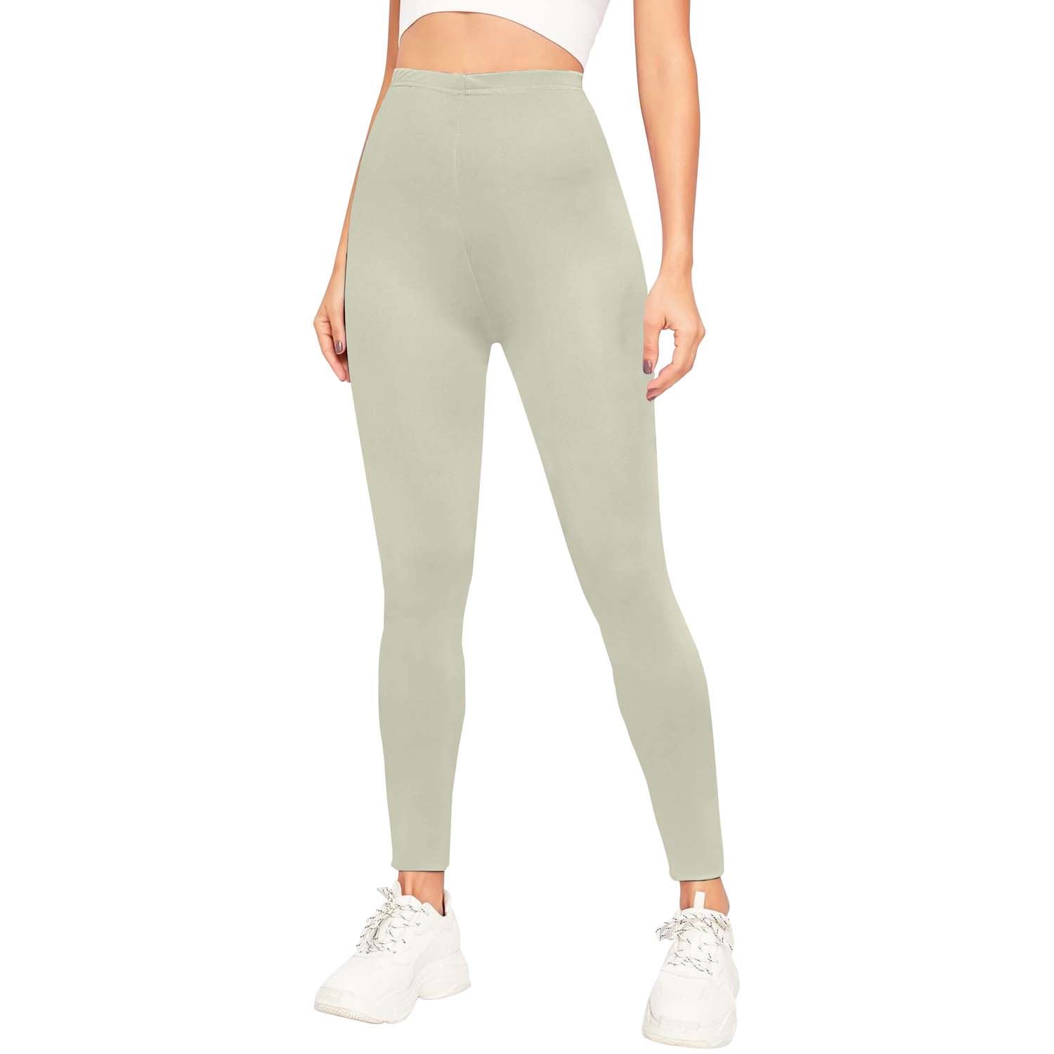 Women Legging Ladies Slim Stretch Gym Yoga Sports Fitness High Waisted Leggings - Picture 89 of 118