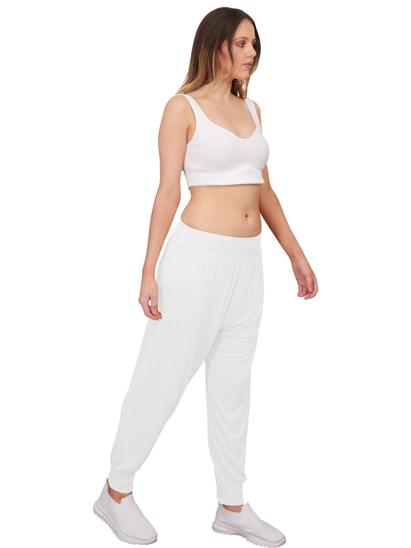 Womens Harem Ali Baba Full Pants Trousers Ladies Baggy Hareem Leggings Plus Size - Picture 142 of 143