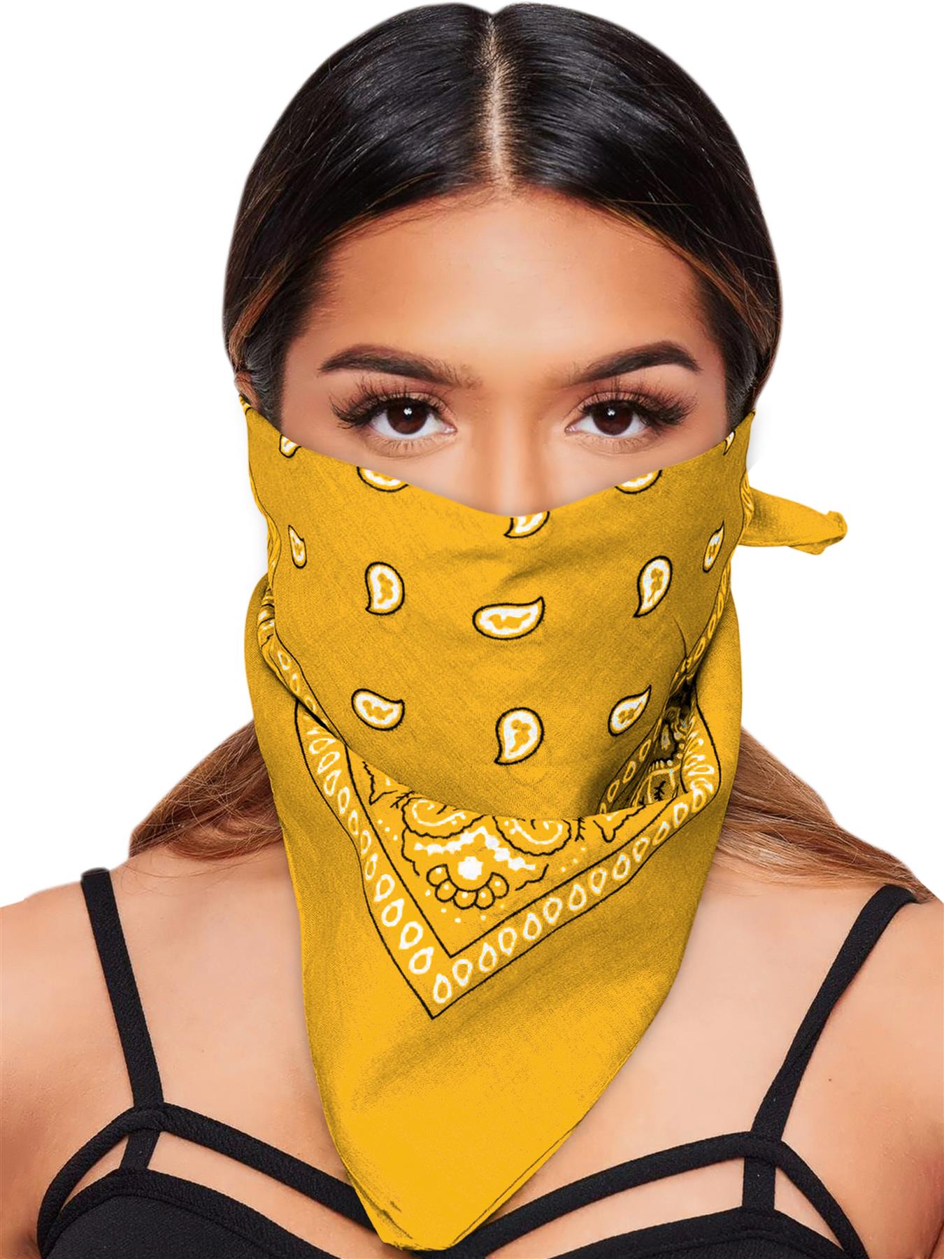 Lote de Prendas para la Cabeza/Banda para el Cabello de Cachemira Bandana Banda para el Cuello de la Muñeca - Imagen 71 de 90