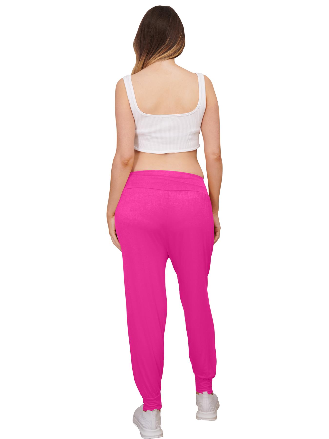 Womens Harem Ali Baba Full Pants Trousers Ladies Baggy Hareem Leggings Plus Size - Picture 62 of 143