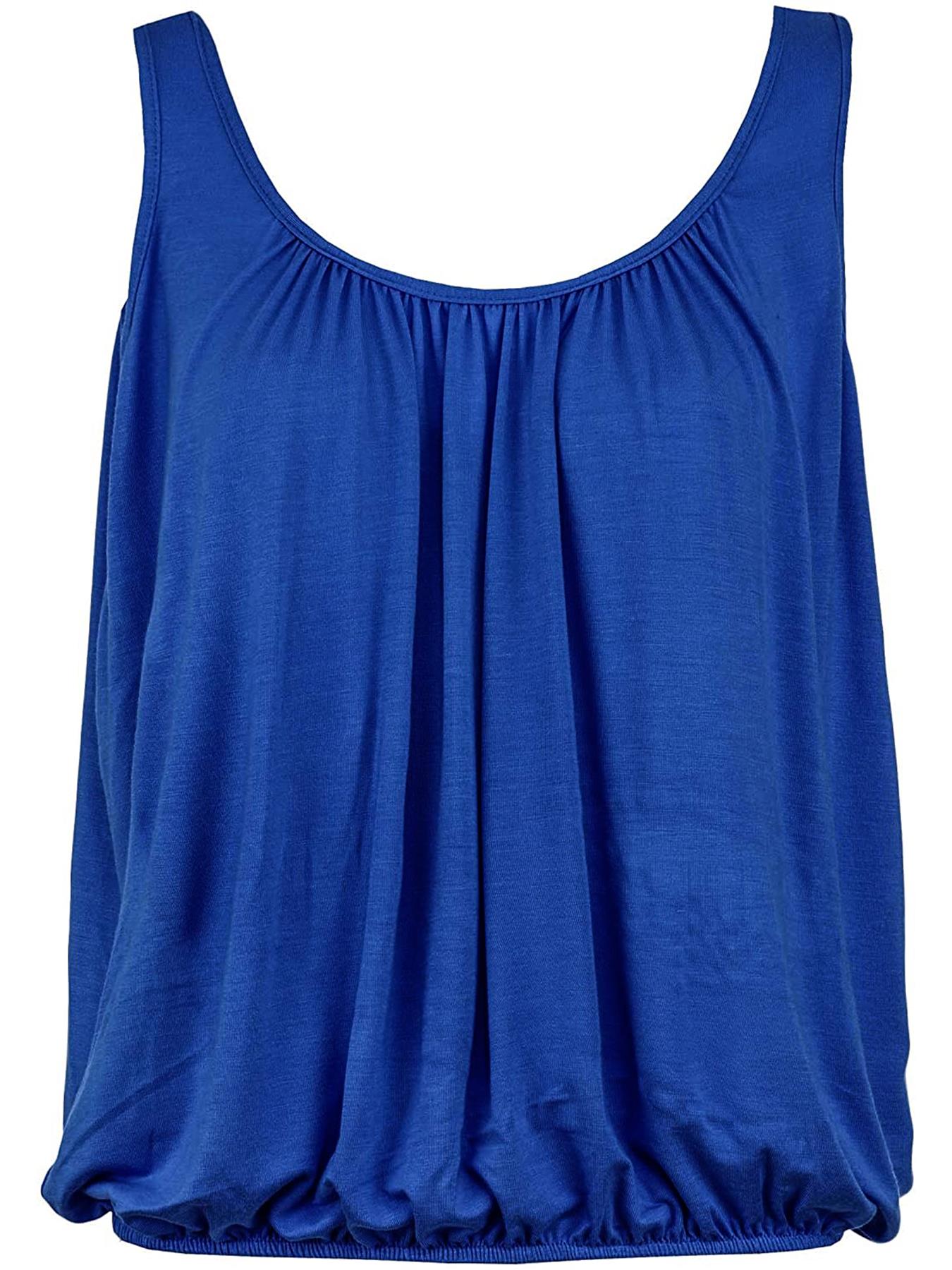 Women Stretchable Vest Tops Ladies Summer Loose Fit Camisole Sleeveless Tank Top