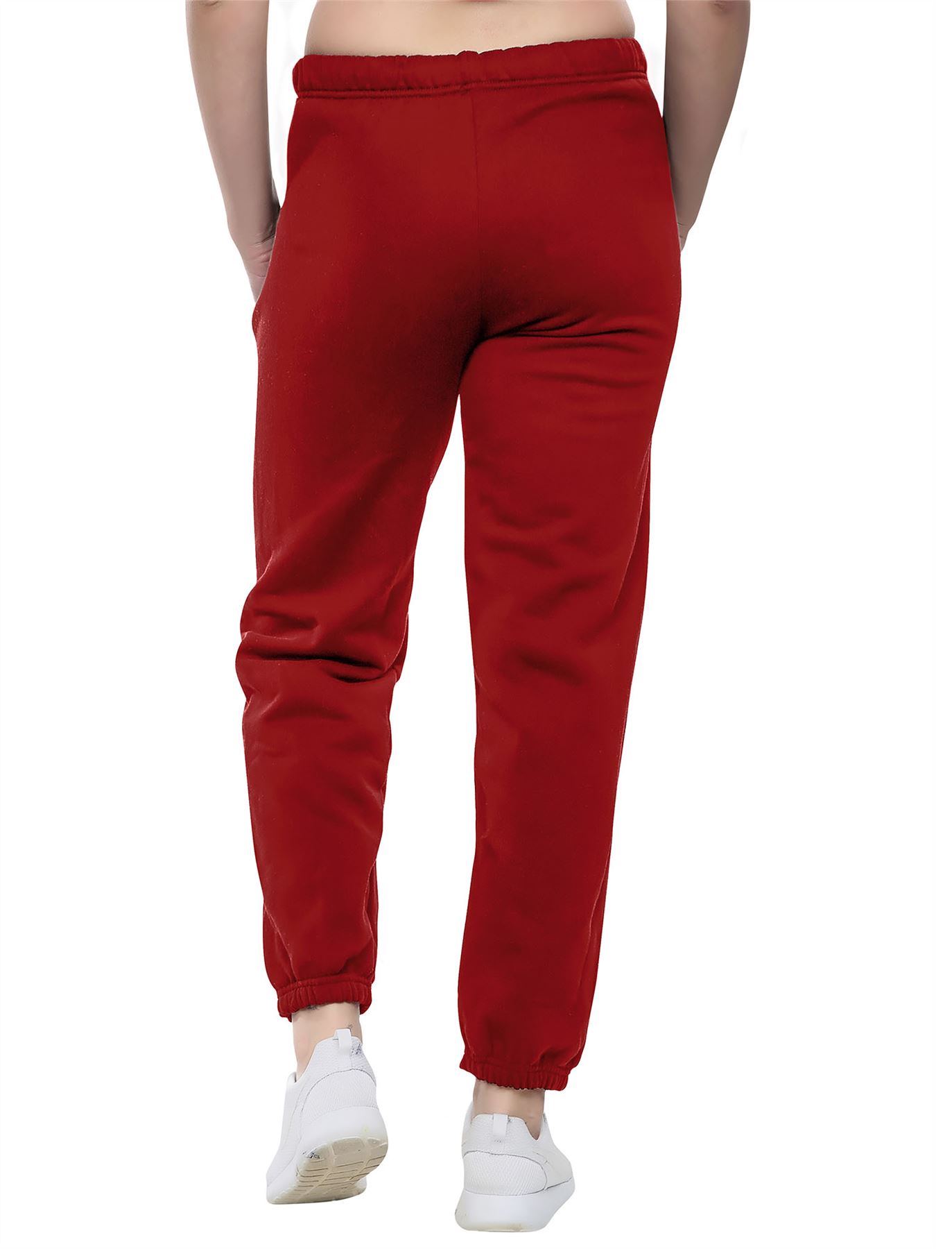 Kids Jogging Bottoms Warm Fleece Plain Joggers Bottom Pant 2 - 13 Years - Picture 25 of 41