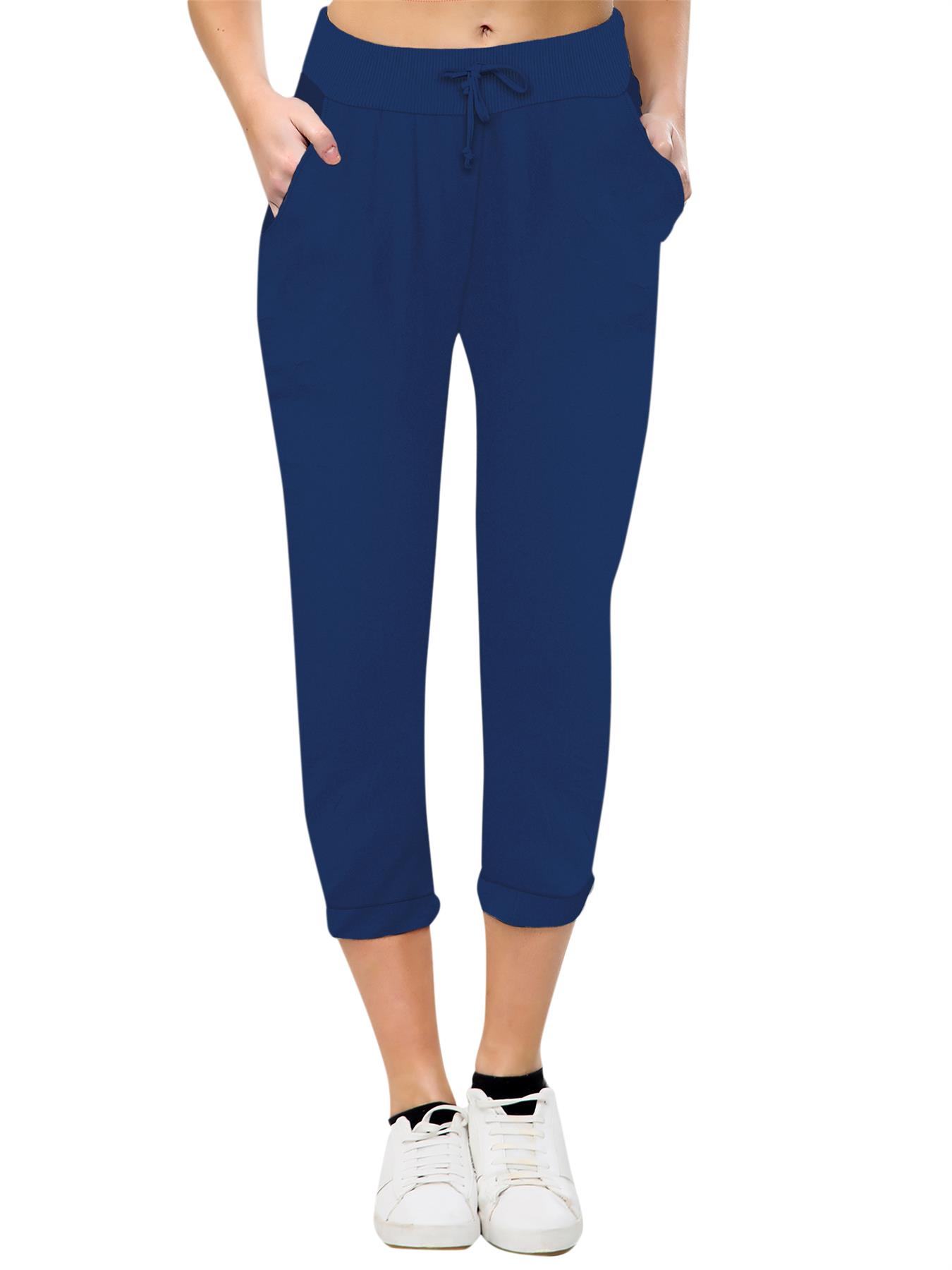 Ladies Tracksuit Bottoms Womens Joggers Trousers Jogging Gym Pants Lounge Wear - Picture 58 of 81