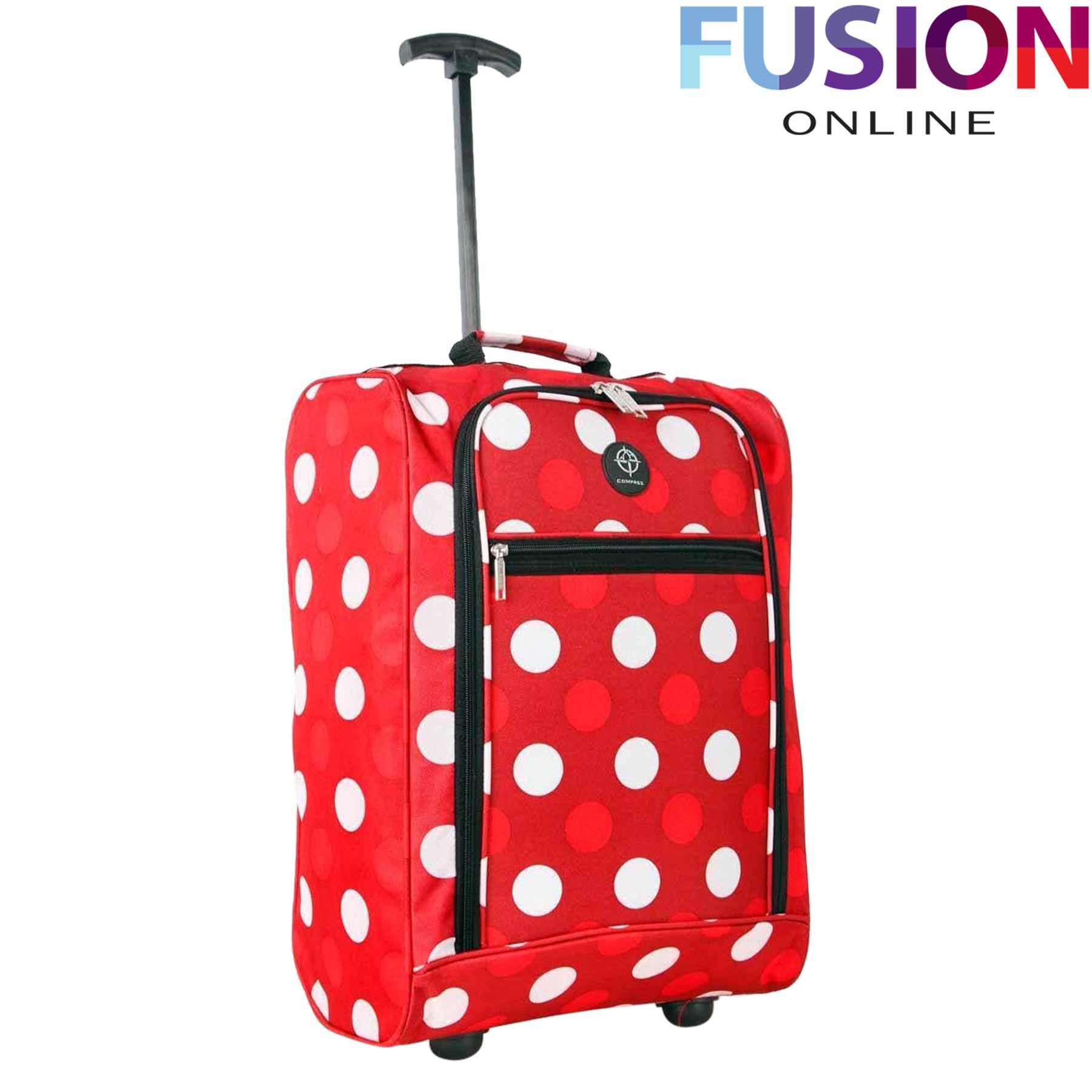 CABIN HAND LUGGAGE SUITCASE RYANAIR WHEELED TROLLEY TRAVEL CASE BAG
