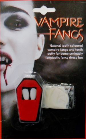 Scary Blood Zombie Devil Vempire Halloween Gloves Wig Makeup Fangs Mask - Picture 23 of 30