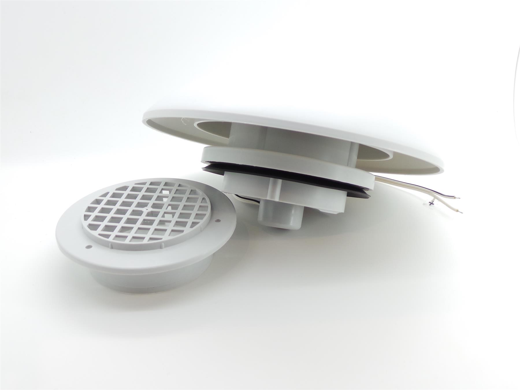 Mushroom Roof Vent Caravan Motorhome Boat Comet 12v Electric Fan