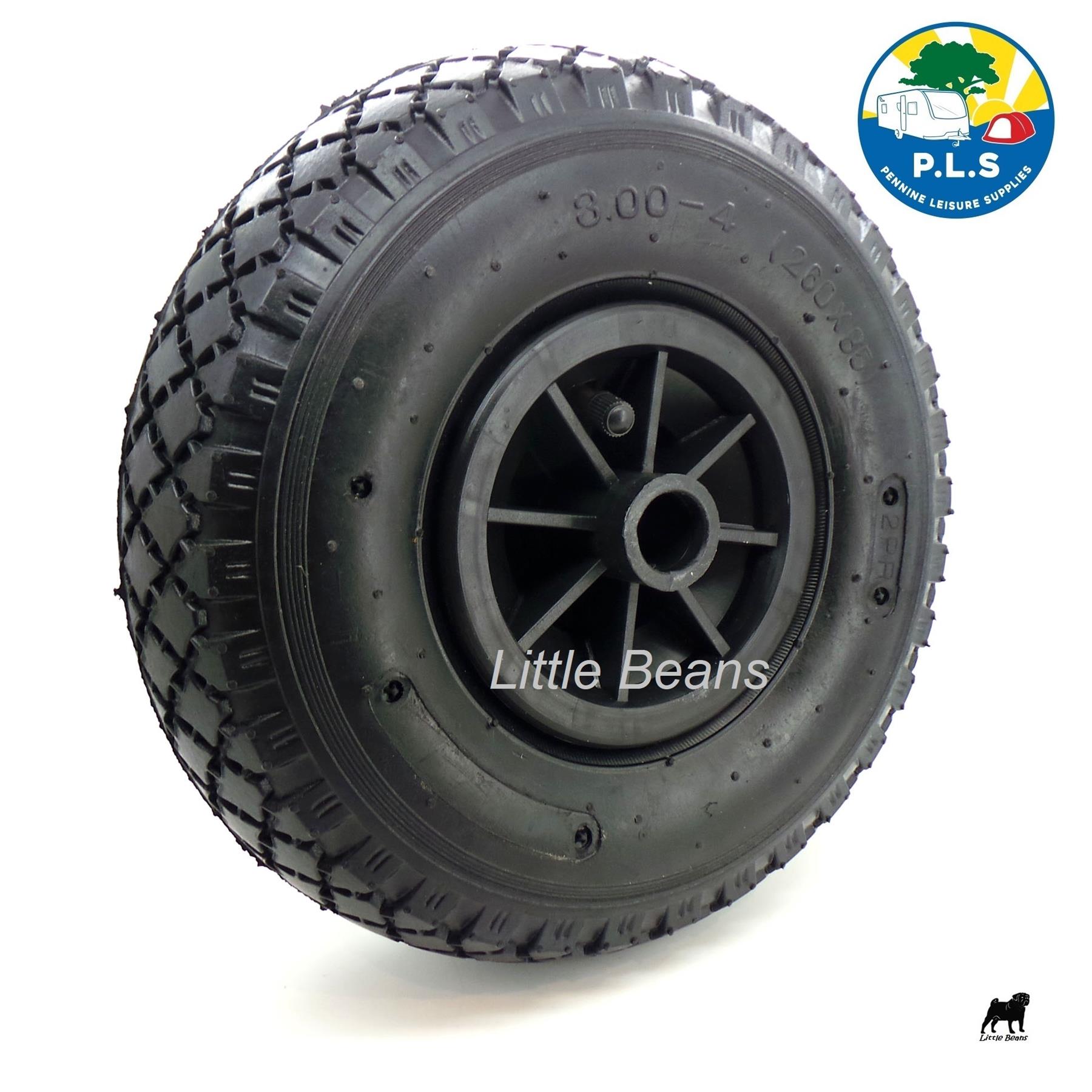 Caravan Trailer Pneumatic Jockey Wheel Suitable for 48mm BJ705