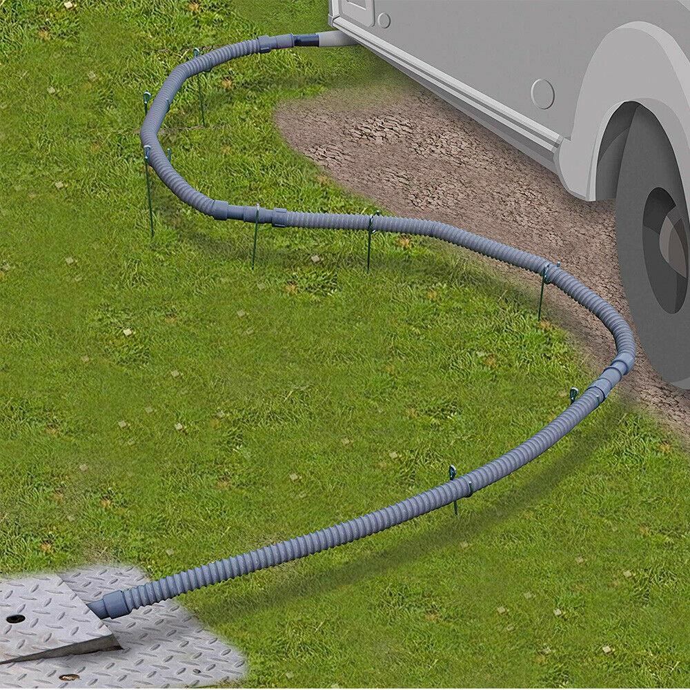 Colapz Flexi Extendable Waste Water Outlet Pipe Connection Caravan