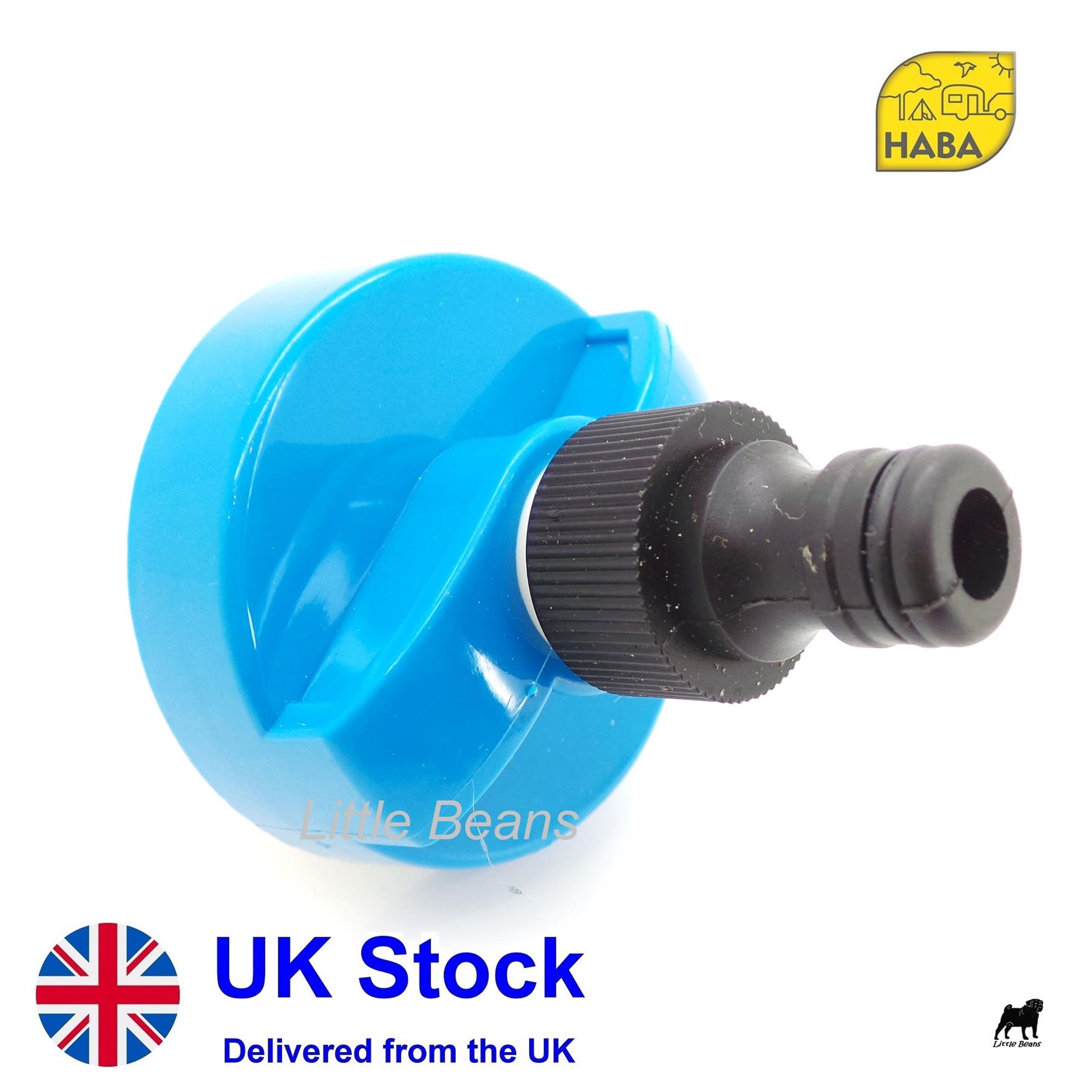 Caravan Motorhome Portland Water Inlet Filler Cap Quick Hose Connector