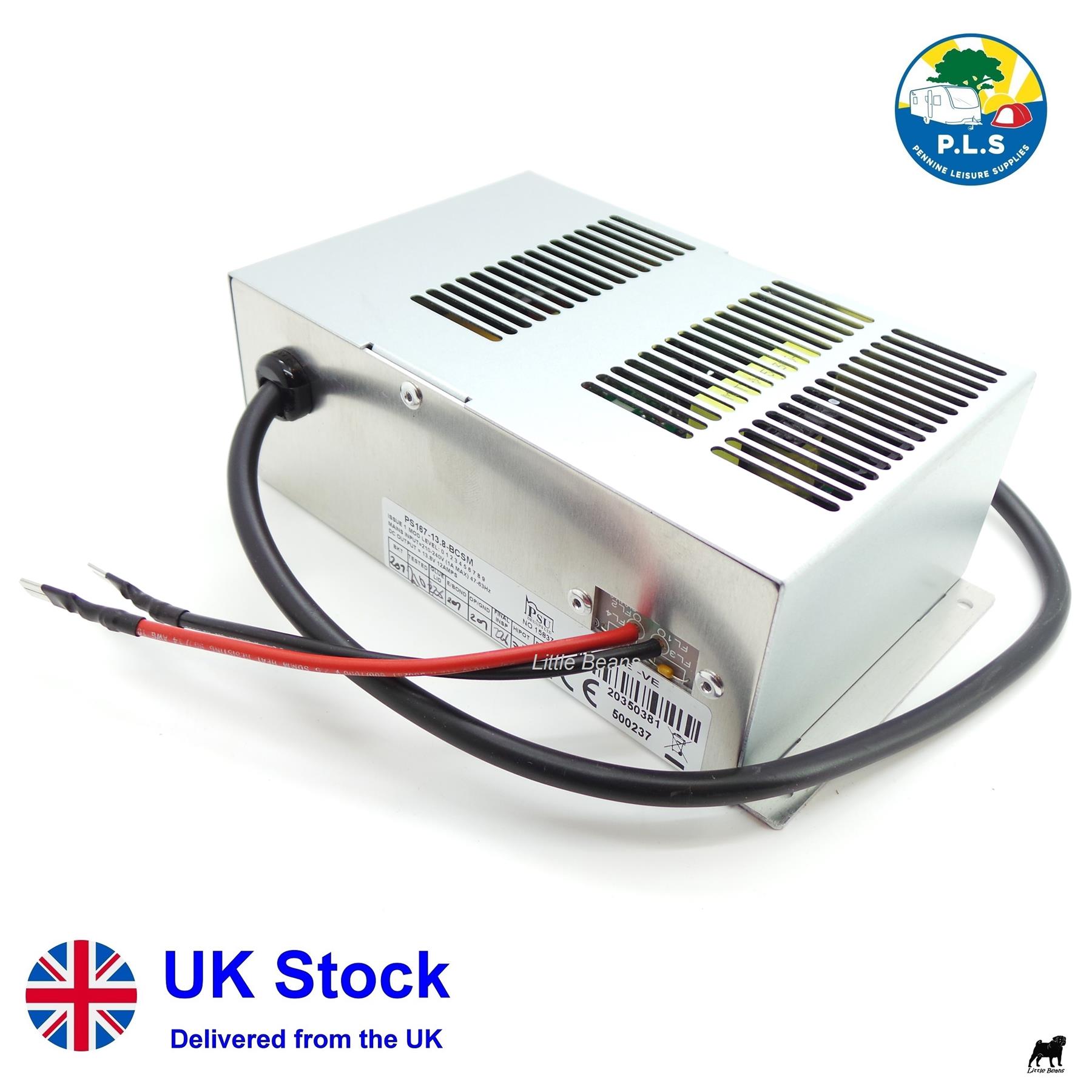 Caravan Motorhome Mains Power Supply Battery Charger Transformer 12V