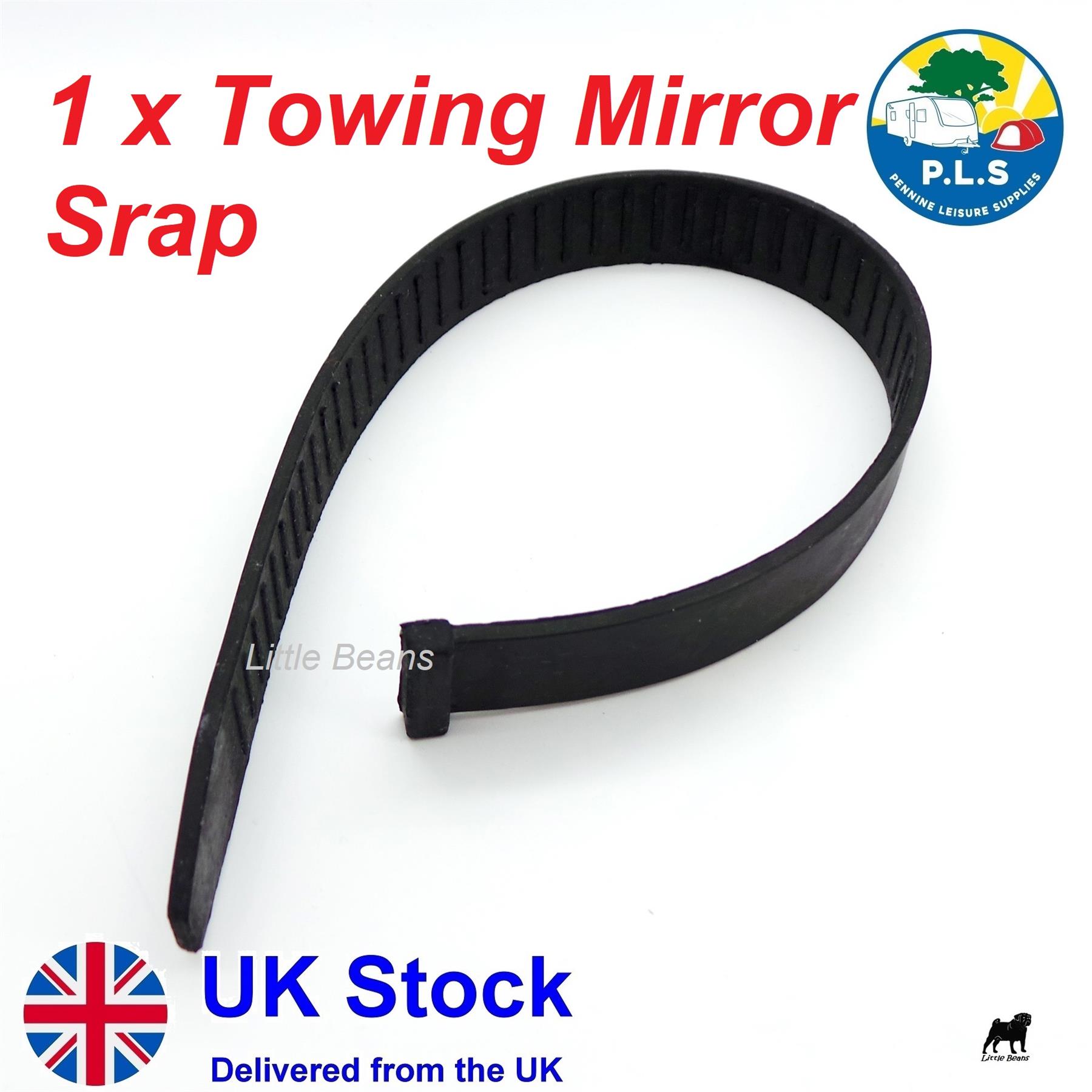 Towing Mirror Replacement Rubber Strap Stinger Vision Caravan Mirror