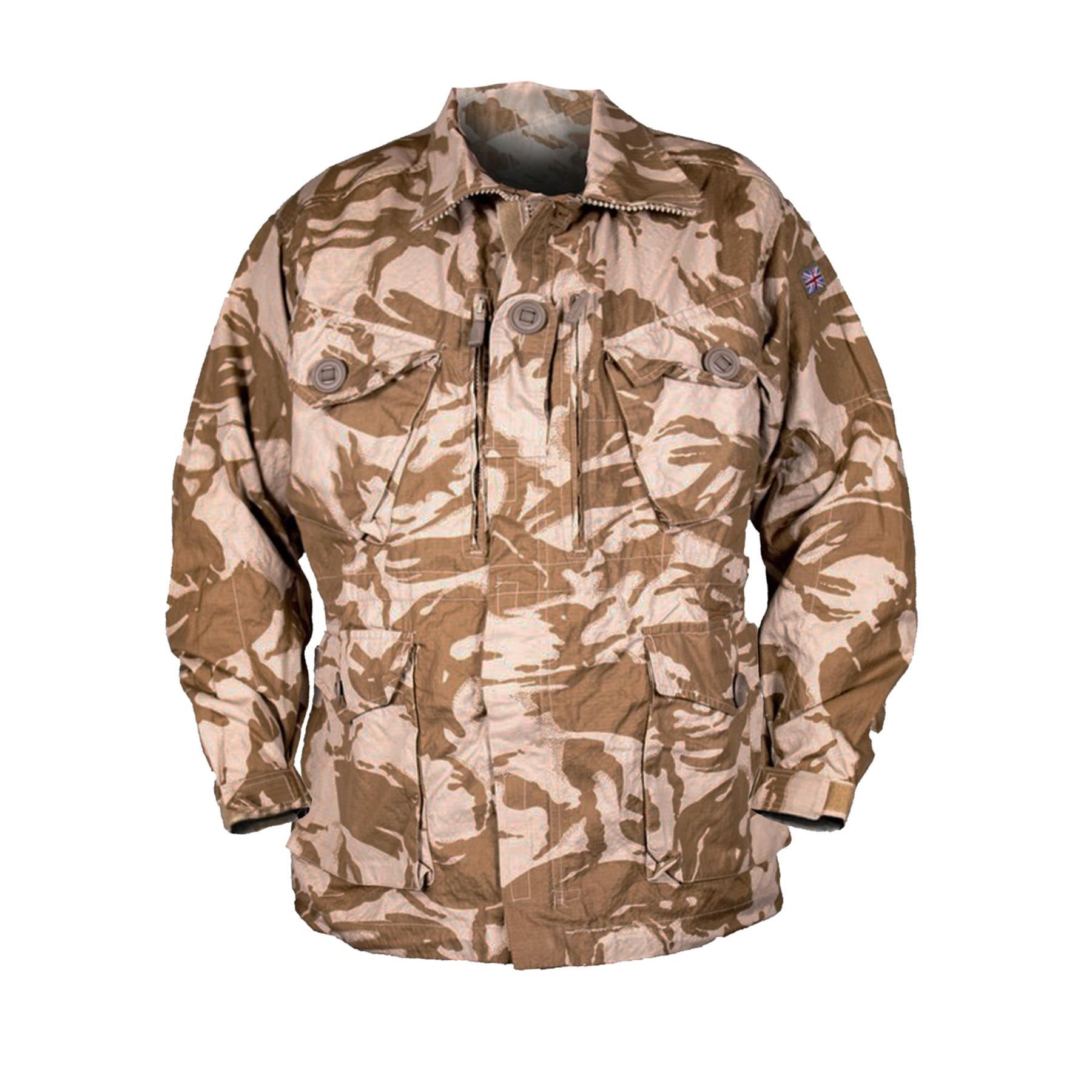 ORIGINAL BRITISH ARMY Desert Sand Jacket Ripstop Combat Military Field