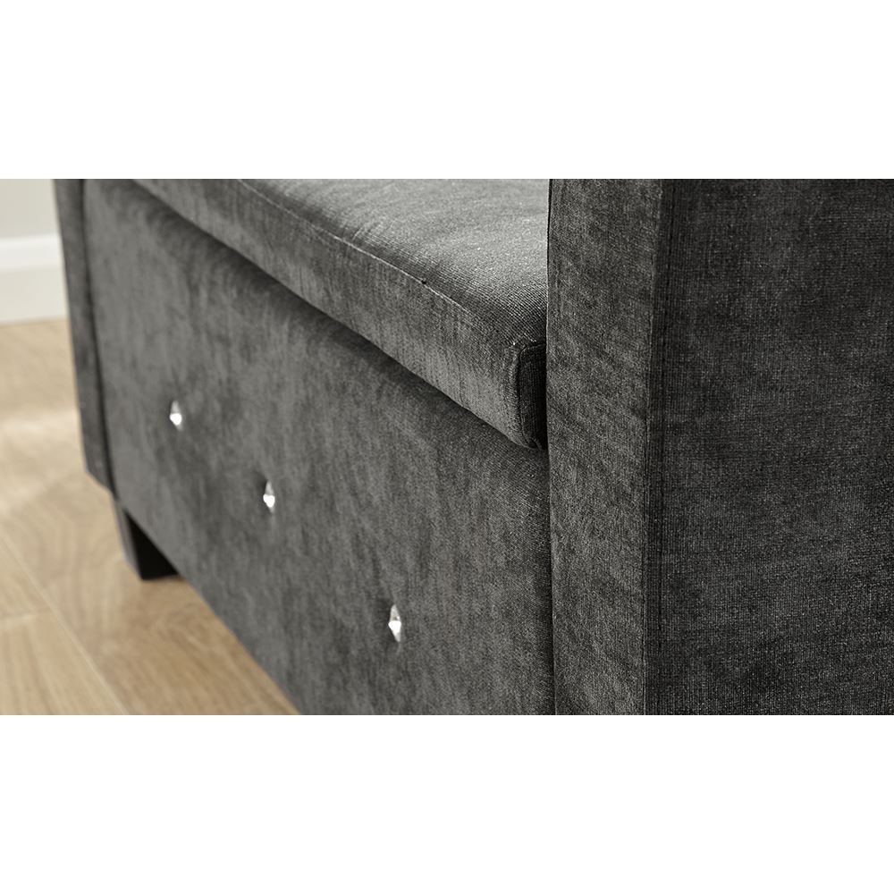 VERONA CHENILLE DIAMANTE WINDOW SEAT OTTOMAN STORAGE BOX BLANKET VERONA-CHENILLE-DIAMANTE-WINDOW-SEAT-OTTOMAN-STORAGE-BOX- - VERONA CHENILLE DIAMANTE WINDOW SEAT OTTOMAN STORAGE BOX BLANKET