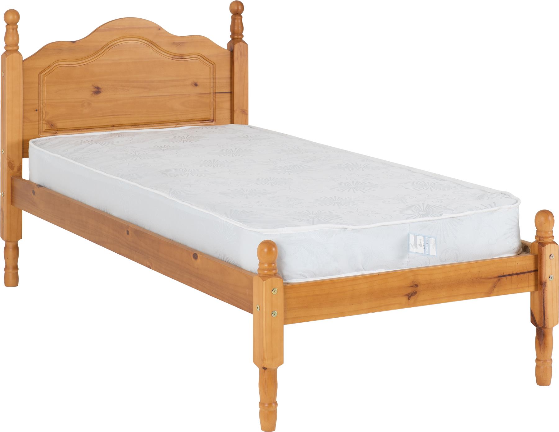 Bed Frames & Divan Bases Solid Antique Pine Bedroom Furniture Seconique