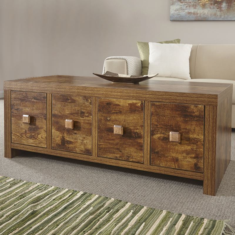 Jakarta Mango 8 Drawers Coffee Table Chest End Side Table Storage