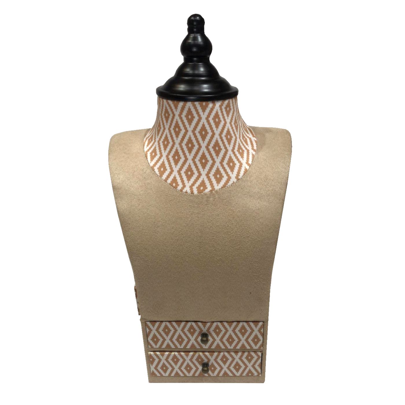 JEWELLERY MANNEQUIN MODEL NECKLACE DISPLAY BUST PENDANT HOLDER STORAGE