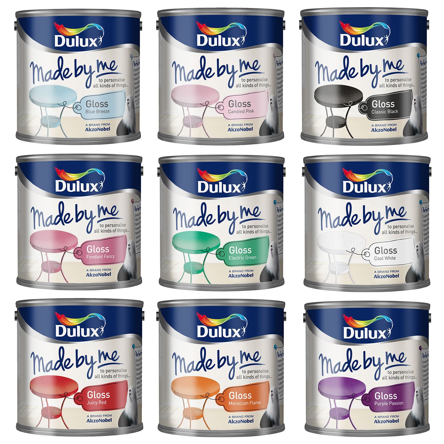 DULUX MADE BY ME GLOSS FINISH SPECIAL EFFECT FOR DECORATIONS & CRAFTS