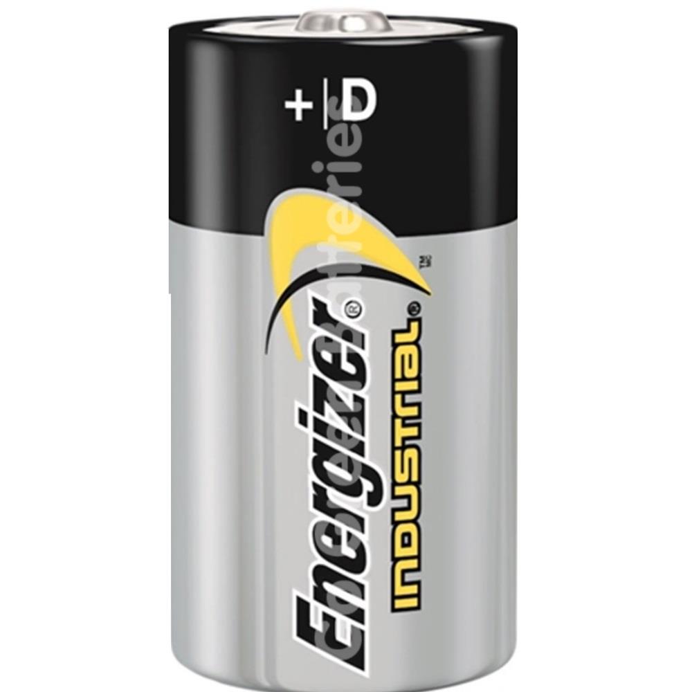 12 x Energizer D Size Industrial Alkaline Batteries LR20 Cell MN1300