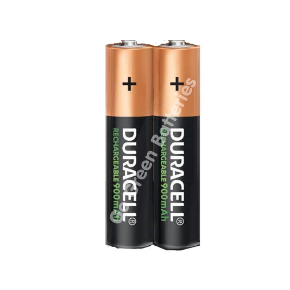 2 x Duracell AAA 900 mAh Rechargeable Batteries (Was 850) NiMH LR03 HR03 Phone 5000394203822 eBay