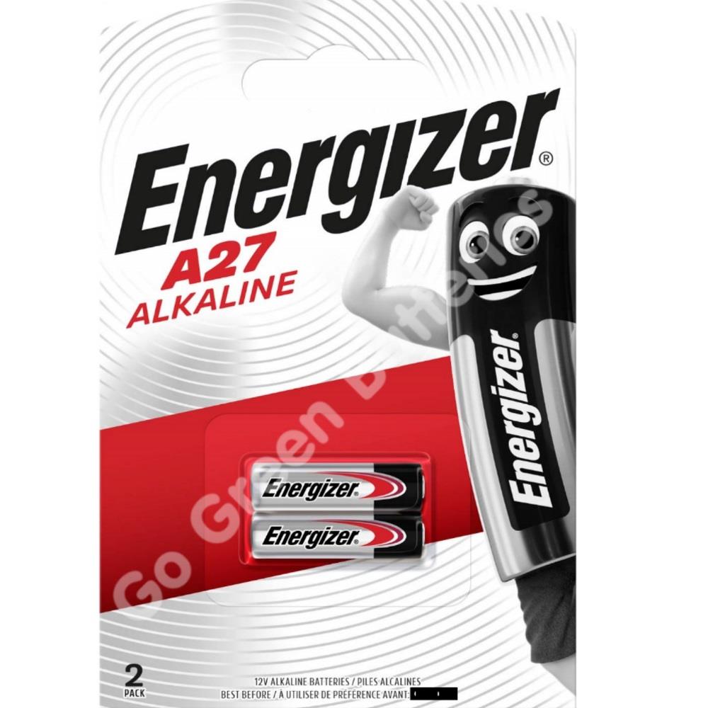 2 x Energizer A27 12V Battery 27A MN27 GP27A E27A EL812 | eBay